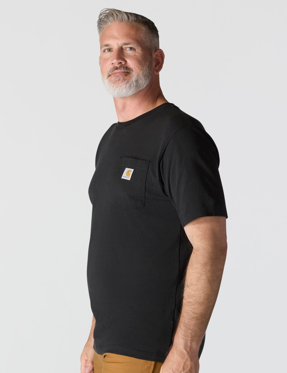 Carhartt Men's K87 Workwear Short Sleeve T-Shirt (Regular and Big & Tall Sizes), Black, 3XL (Reg) 🍁 All In One Marketplace Canada