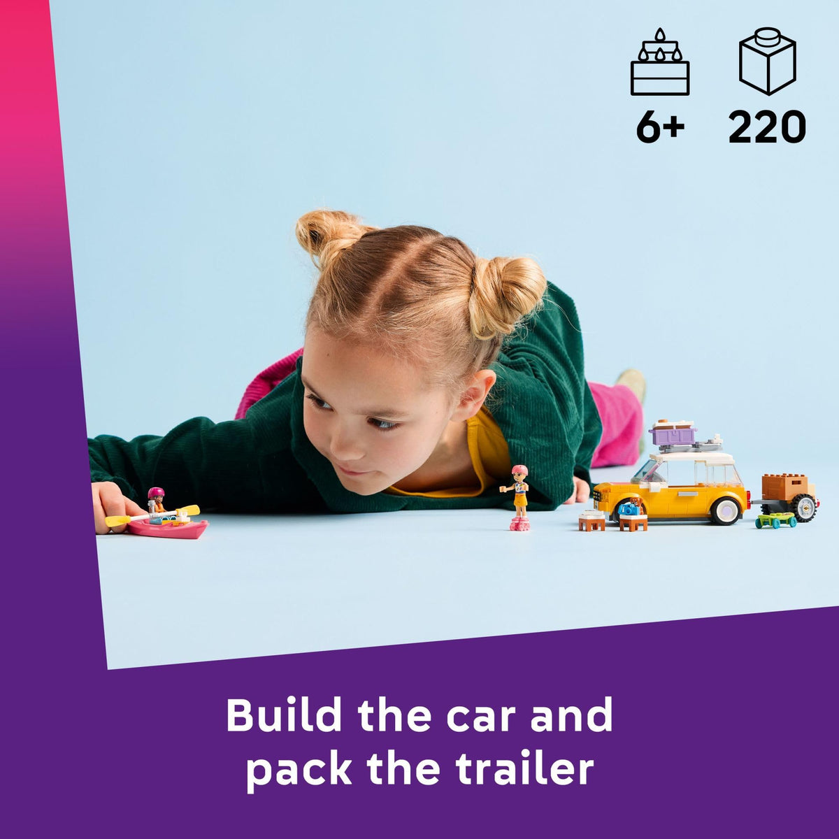 LEGO Friends Friendship Road-Trip Travel Car Toy - Buildable Storytelling Playset with Pretend Play Toys and Puppy Figurine - Fun Birthday Gift Idea for Girls & Boys, Ages 6+ - 42659 🍁 All In One Marketplace Canada