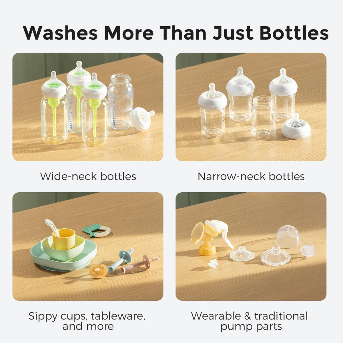 Momcozy KleanPal Pro Baby Bottle Washer, Sterilizer & Dryer - All-in-One Cleaning Machine for Bottles, Pump Parts & Baby Essentials - Time-Saving & Effortless Care 🍁 All In One Marketplace Canada
