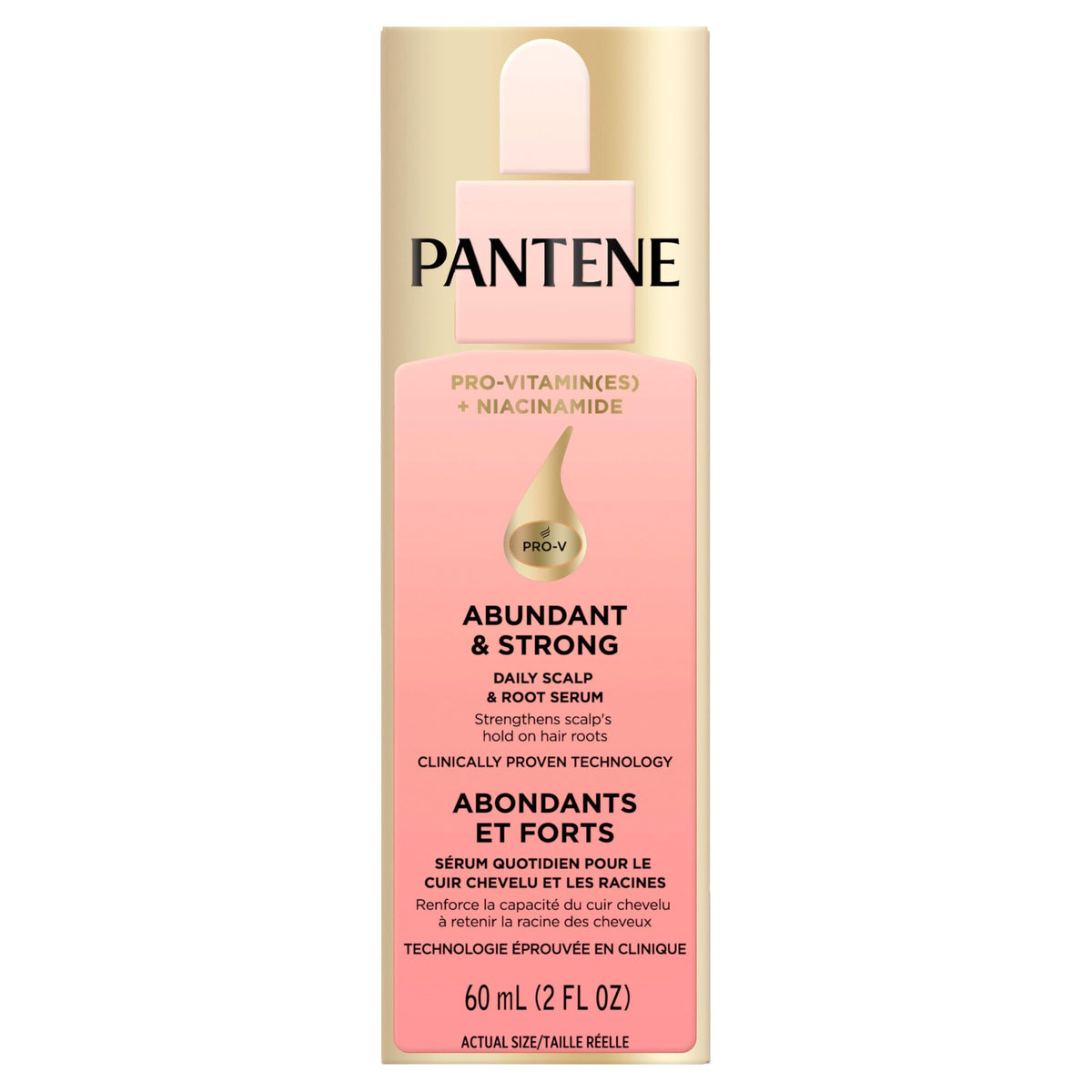 Pantene Abundant & Strong Daily Scalp Serum, Strengthens Scalp’s Hold on Roots, 60 ml 🍁 All In One Marketplace Canada