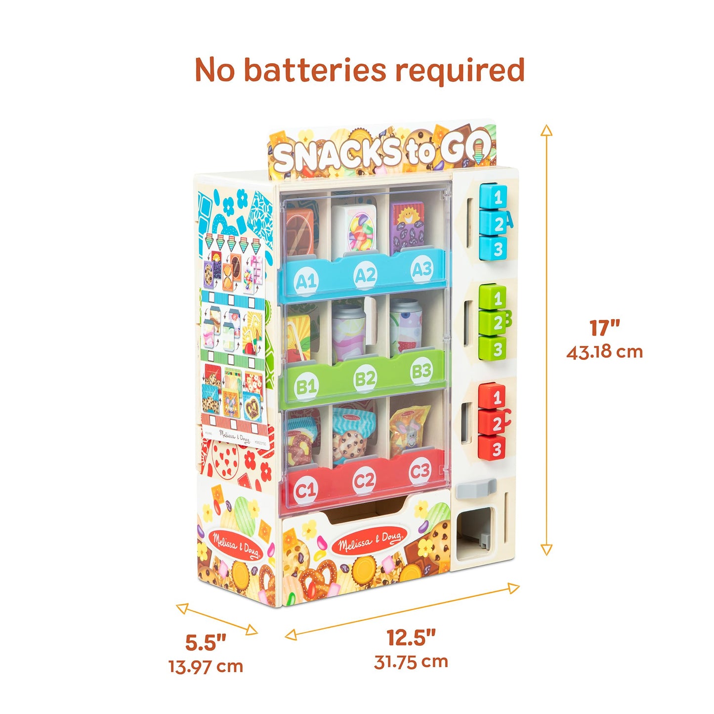 Melissa & Doug Wooden Vending Machine Play Set 🍁 All In One Marketplace Canada