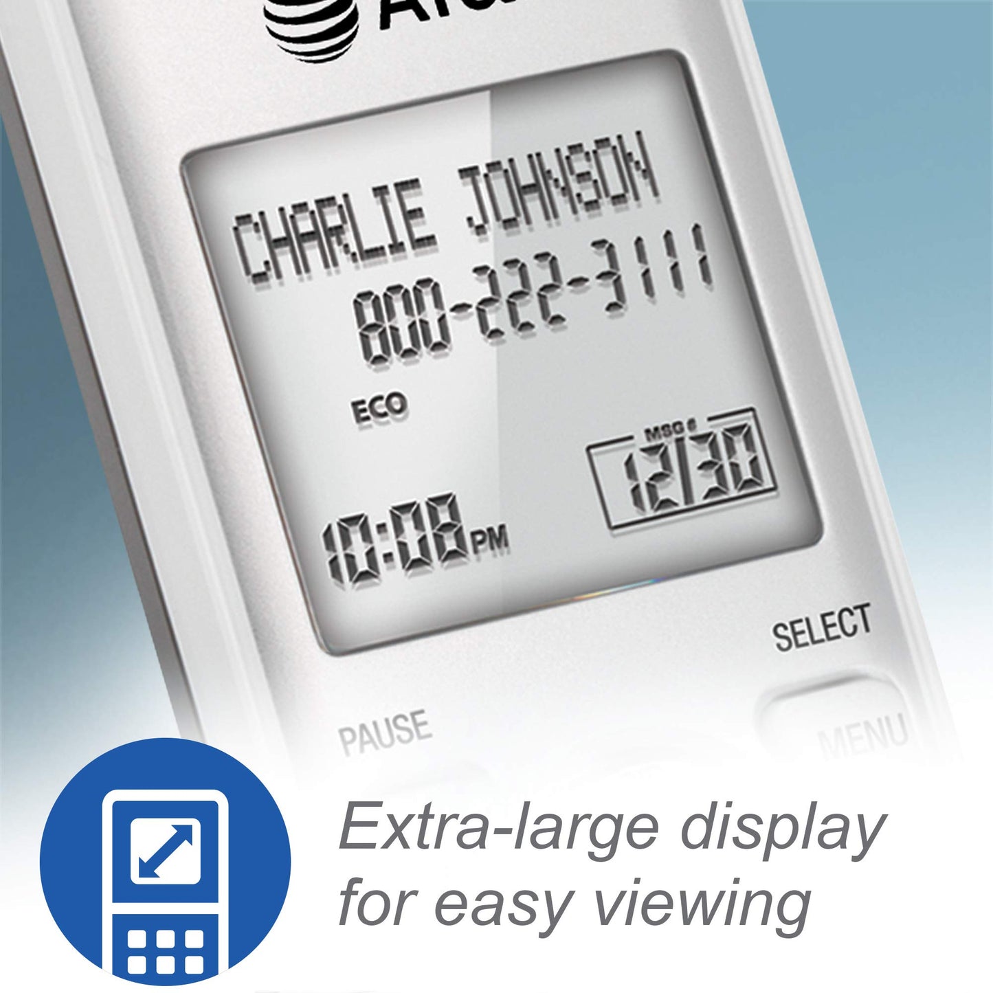 AT&T DECT 6.0 3 Cordless Phones with Caller ID, Handset Speakerphones, White and Grey 🍁 All In One Marketplace Canada