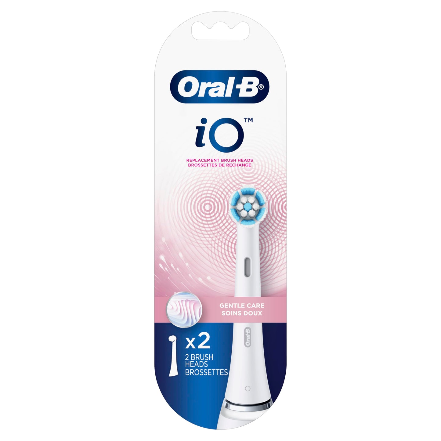 Oral-B iO Gentle Care Replacement Heads, Electric Toothbrush Brush Heads, White, 2 Count 🍁 All In One Marketplace Canada