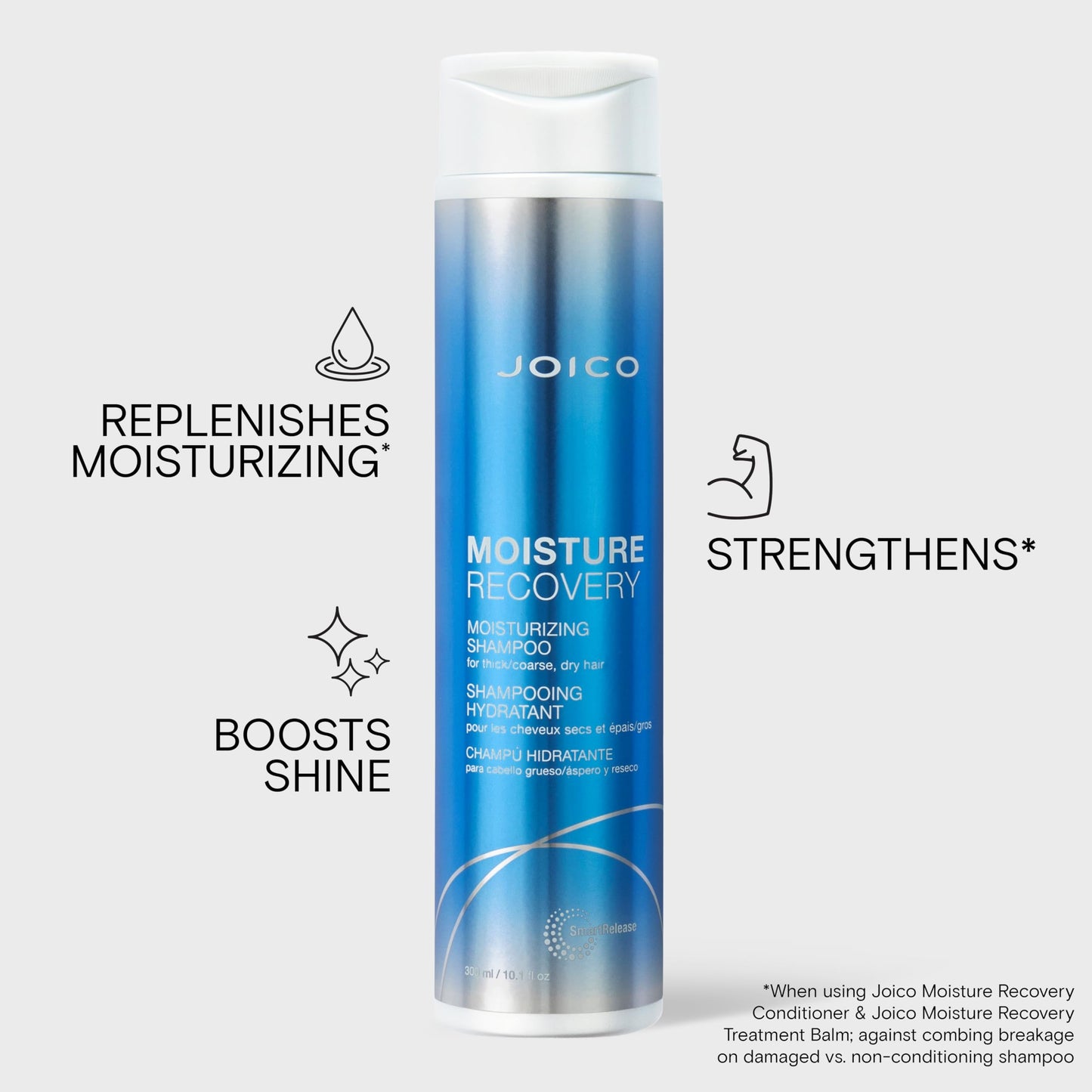Joico Moisture Recovery Shampoo or Conditioner for Dry Hair, Thick Coarse Hair, Moisturizing Shampoo or Conditioner for Dry Damaged Hair with Keratin 🍁 All In One Marketplace Canada