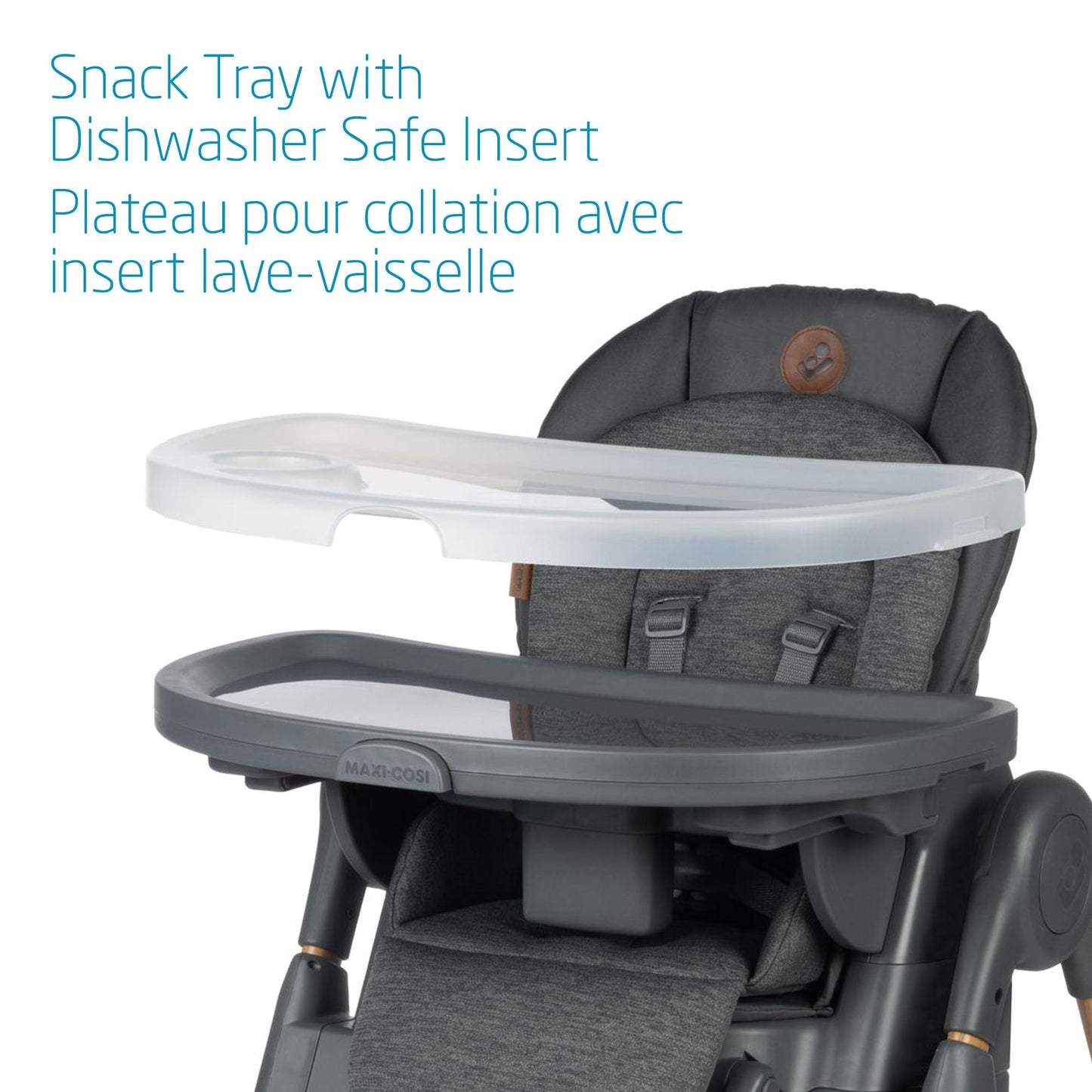 Maxi-Cosi Minla 6-in-1 High Chair, convertible, from birth, detachable kitchen booster seat, compact fold, easy to clean, Classic Graphite 🍁 All In One Marketplace Canada