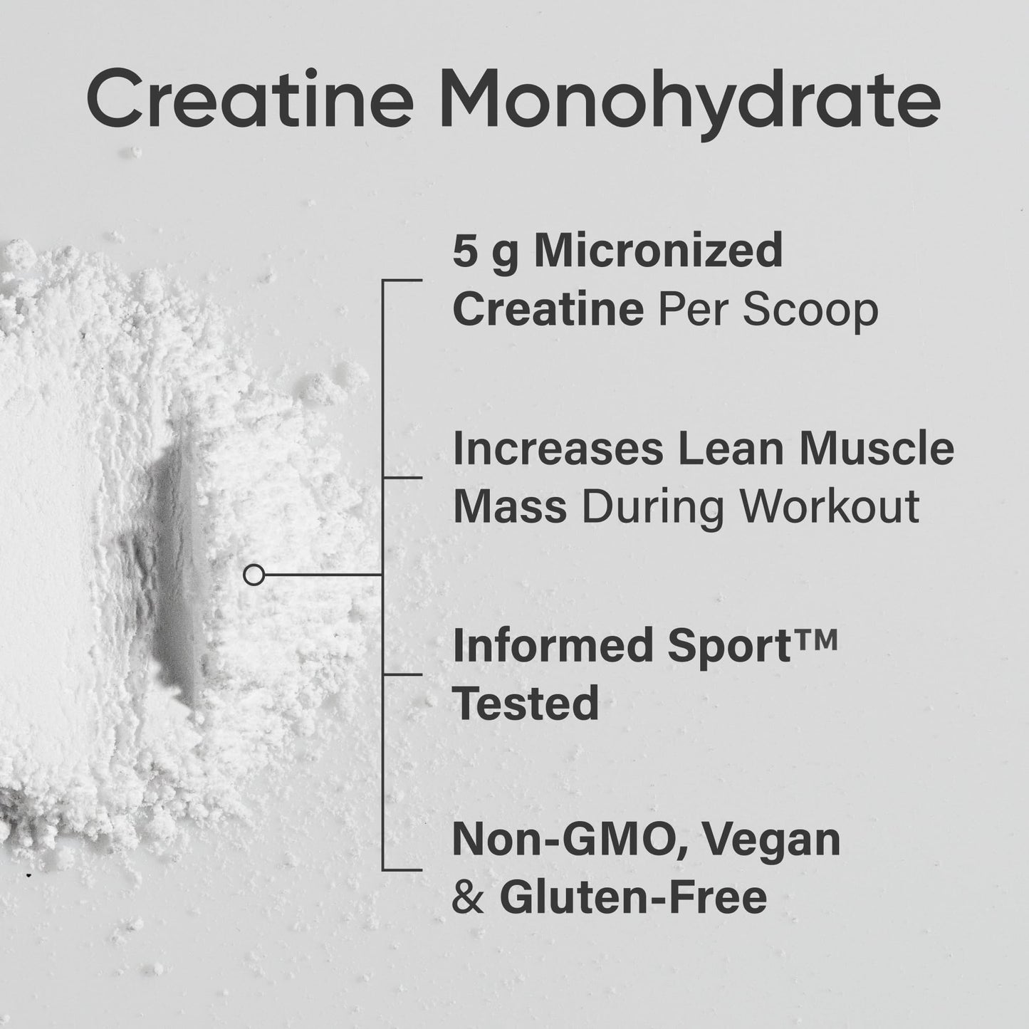 Sports Research® Creatine Monohydrate - Pure Micronized Creatine Monohydrate Powder - Improves strength, power, and performance for Women and Men | Non-GMO 60 Servings 🍁 All In One Marketplace Canada