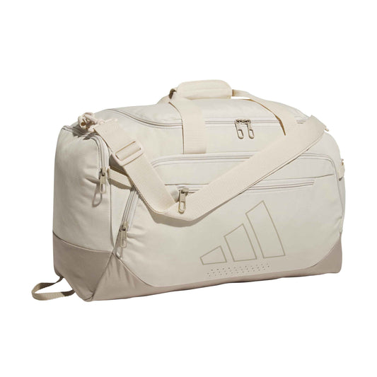 Adidas Unisex-Adult Defender 5 Small Duffel Bag, Crystal Linen/Trace Khaki, One Size Fits All 🍁 All In One Marketplace Canada