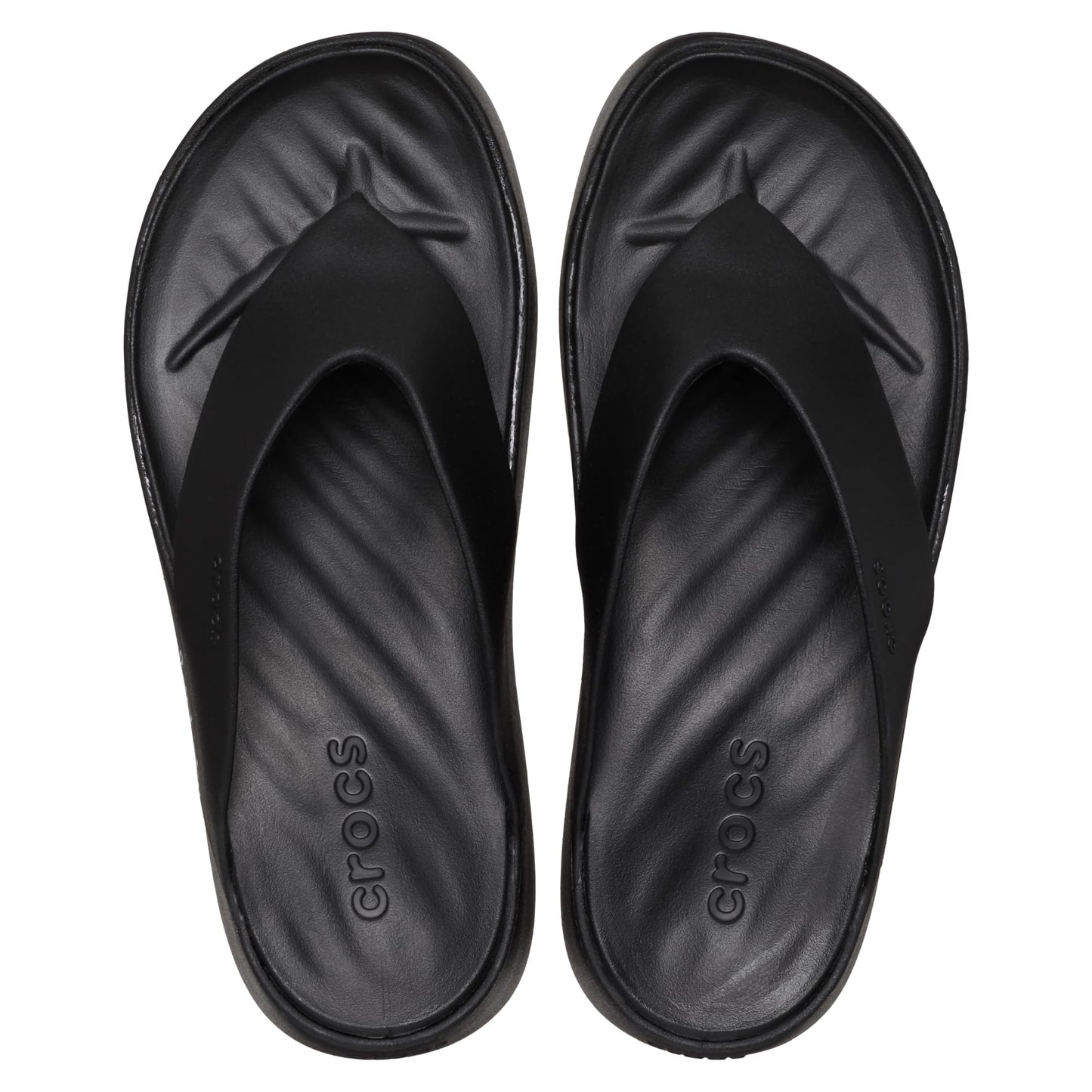 Crocs Women's Getaway Platform Flip Flops, Wedge Sandals for Women, Black, 7 🍁 All In One Marketplace Canada