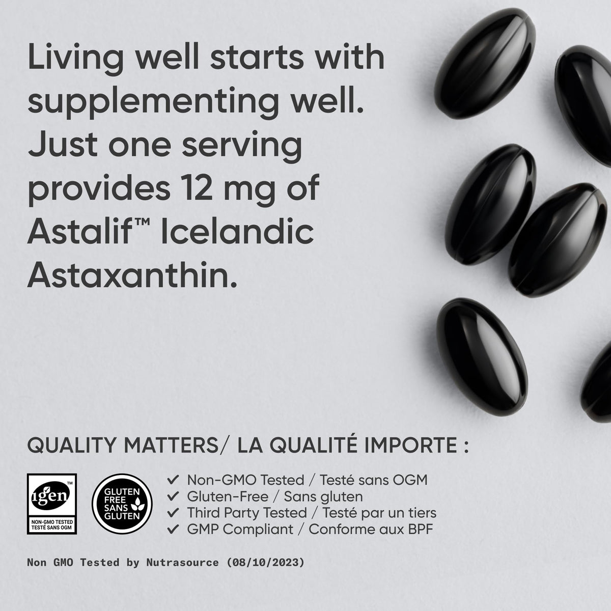 Sports Research® Triple Strength Astaxanthin Supplement from Algae w/Organic Coconut Oil - Natural Support for Skin & Eye Health - Non-GMO & Gluten Free - 12mg, 60 Softgels - 2 Month Supply 🍁 All In One Marketplace Canada