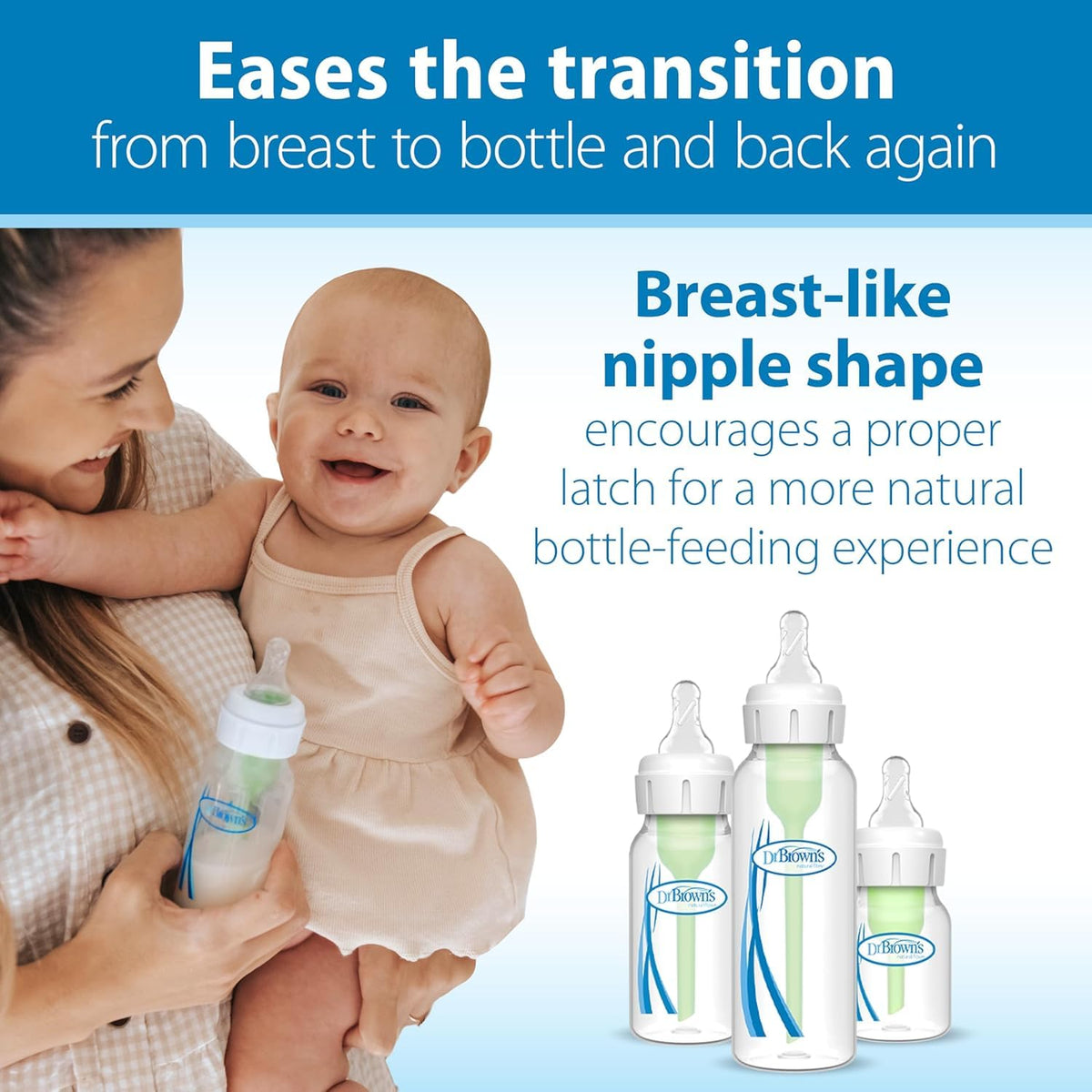 Dr. Brown's Original Nipple, Level 2 (3m+), (6 Count) 🍁 All In One Marketplace Canada