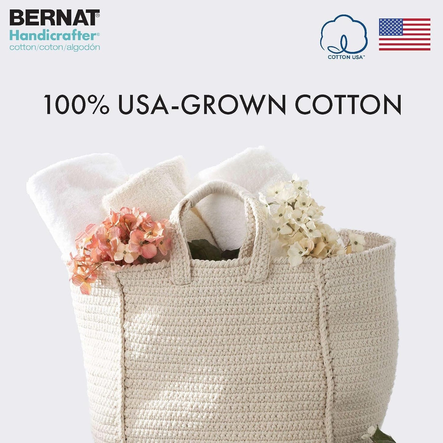 Bernat Softee Cotton Cotton Yarn - 3 Pack of 120g/4.25oz - Nylon - 3 DK (Light) - 254 Yards - Knitting/Crochet 🍁 All In One Marketplace Canada