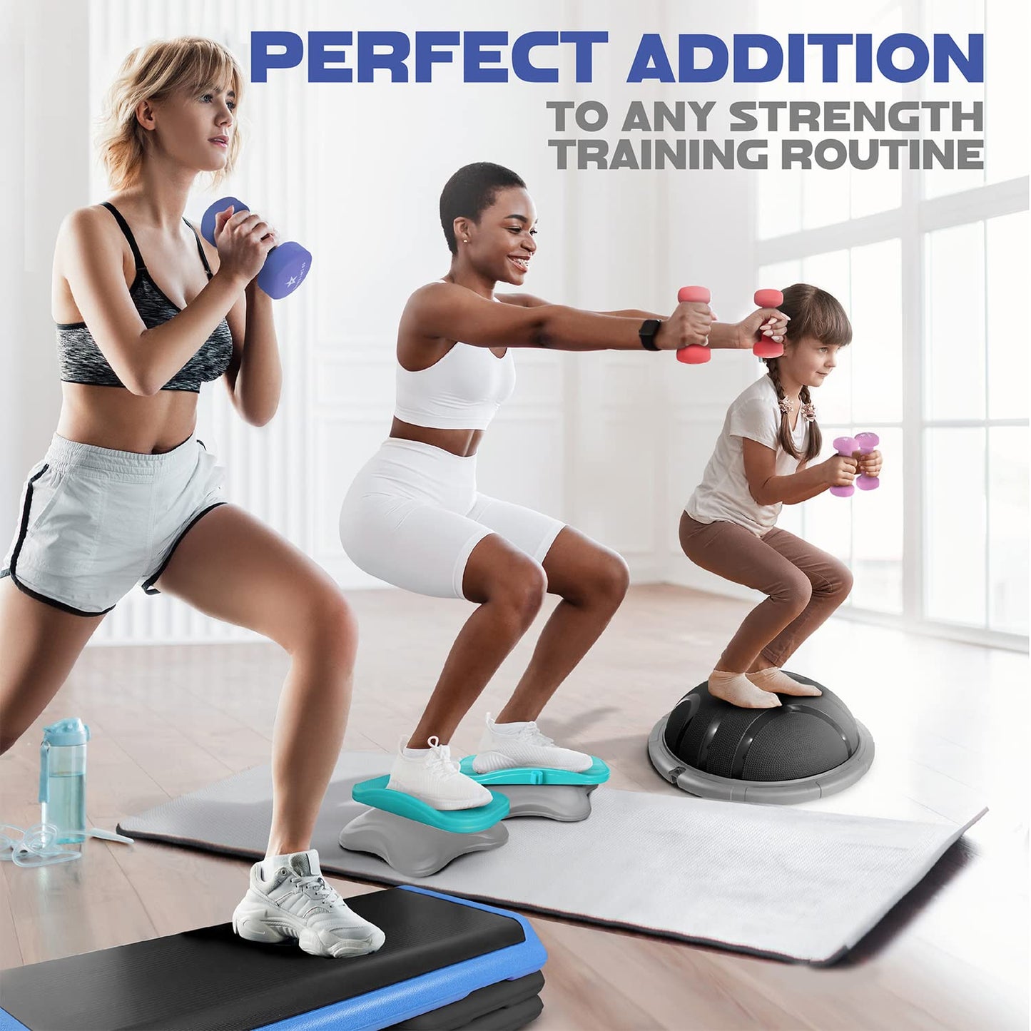 Yes4All Dumbbell Neoprene, poids et haltere, Weight Set, Hand Weights for Women, Dumbbells Pair, Free Weights (D. Blue - 6lbs) 🍁 All In One Marketplace Canada
