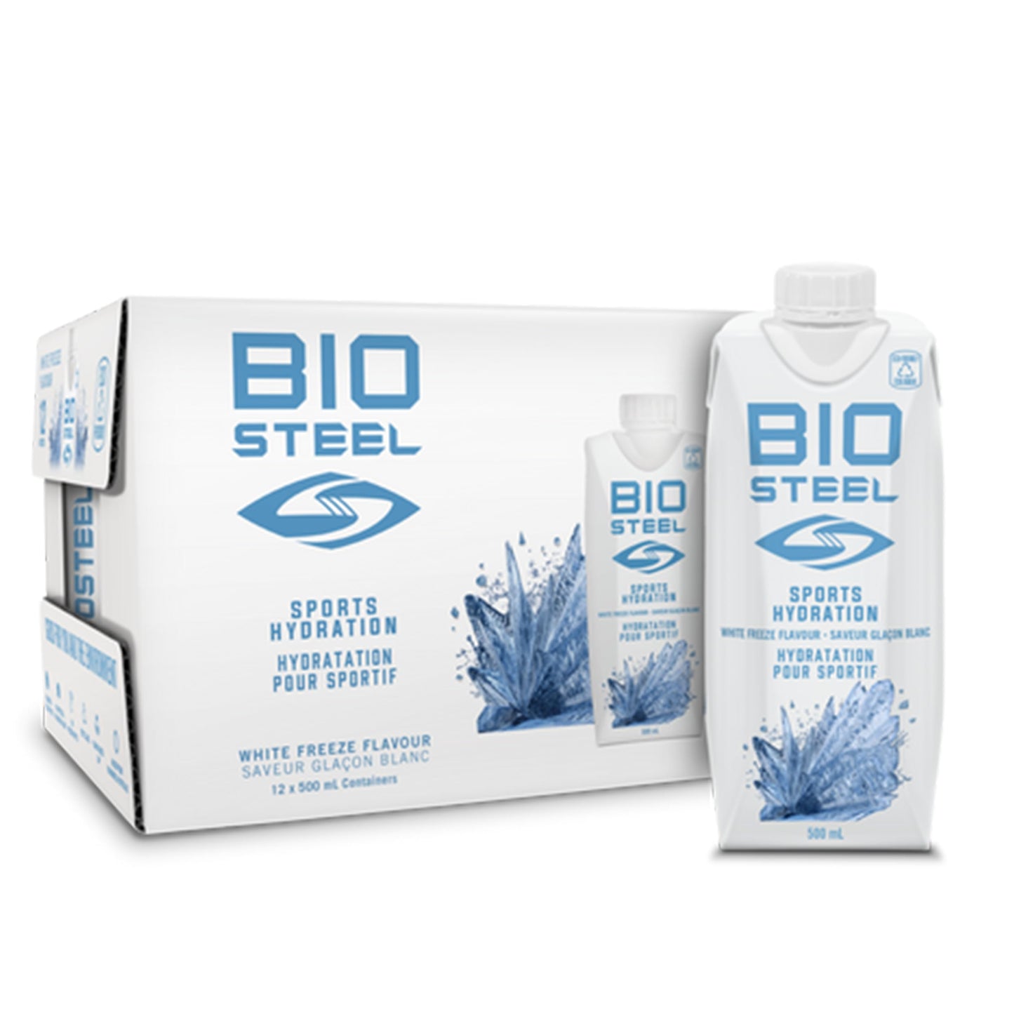 BioSteel Electrolyte Sports Drink, White Freeze, 12-Pack, Zero Sugar 🍁 All In One Marketplace Canada
