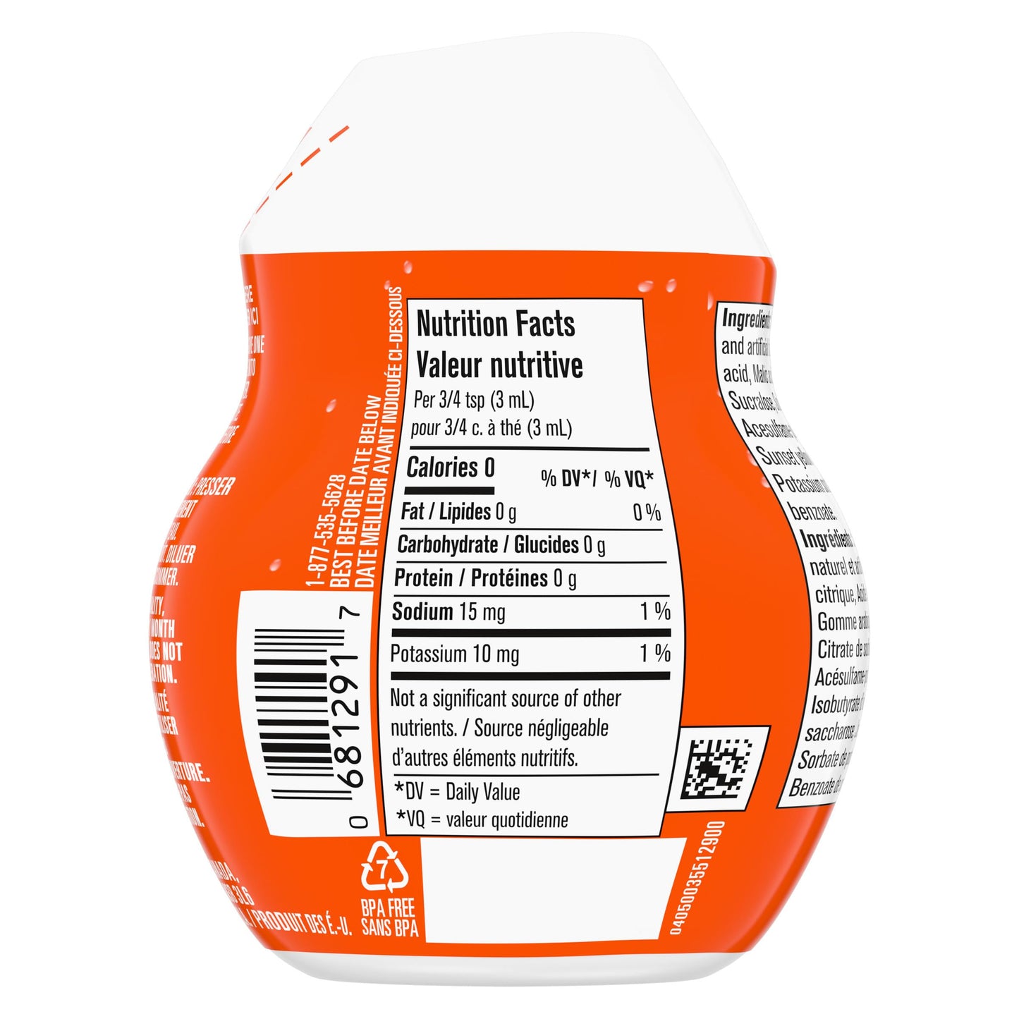 Kool-Aid Orange Liquid Drink Mix, 48 mL Bottle (Pack of 12) 🍁 All In One Marketplace Canada
