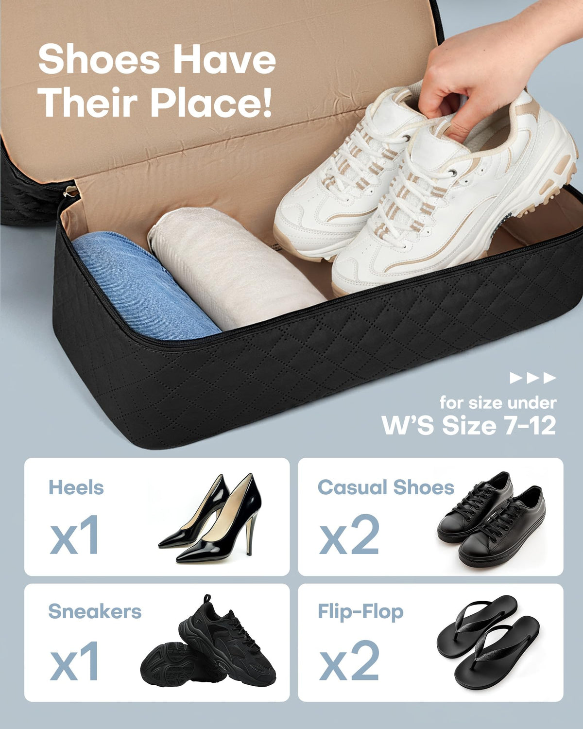 HOTOR Travel Duffel Bag - Large Weekender Bags for Women, Carry On Bag with Shoe Compartment, Overnight Bag with Toiletry Bag for Travel Essentials and Travel Accessories, Black, 34.0 x 45.0 x 20.0 cm 🍁 All In One Marketplace Canada