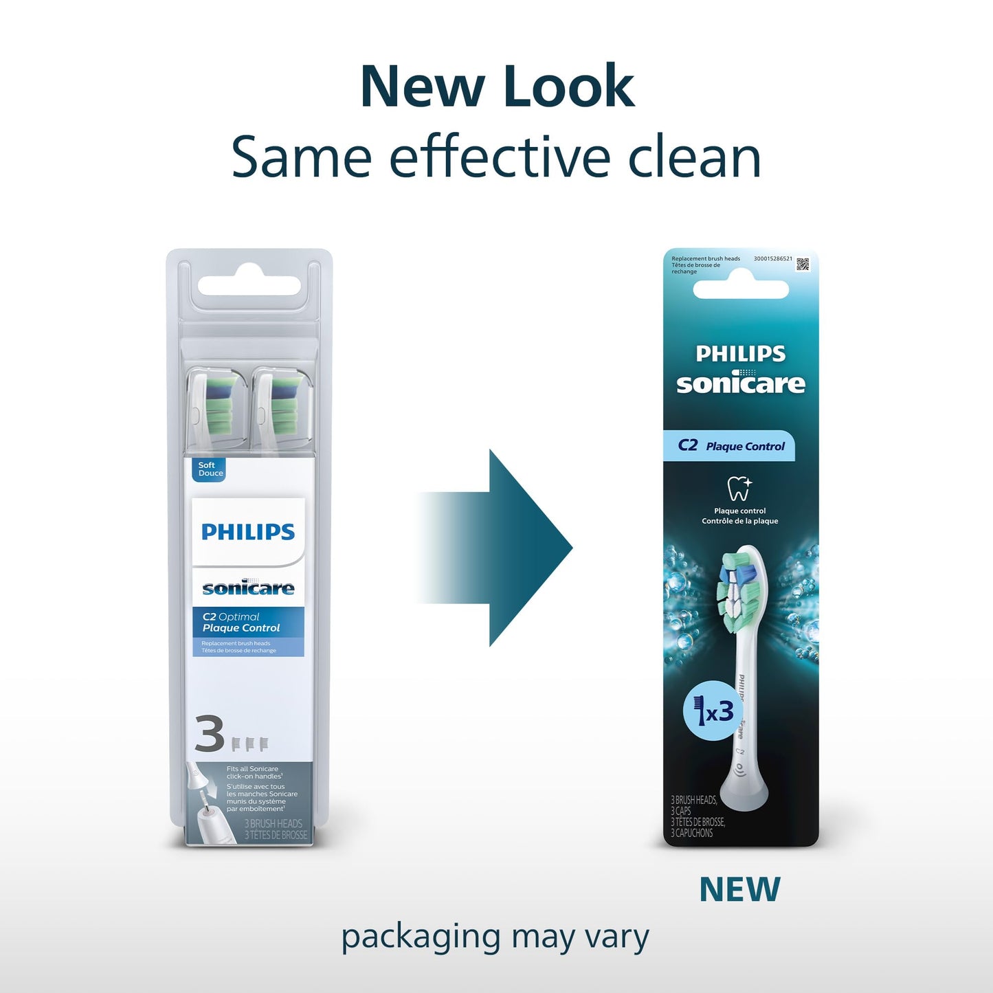 Philips Sonicare Optimal Plaque Control Replacement Brush Heads, White, 3 pack, HX9023/92 🍁 All In One Marketplace Canada