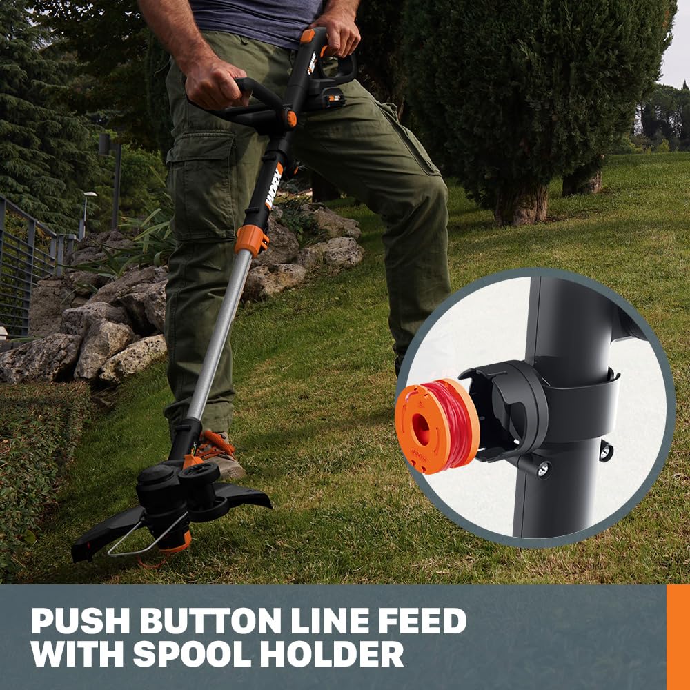 WORX WG170.2 20V Power Share GT Revolution 12" Cordless String Trimmer (Battery & Charger Included) 🍁 All In One Marketplace Canada
