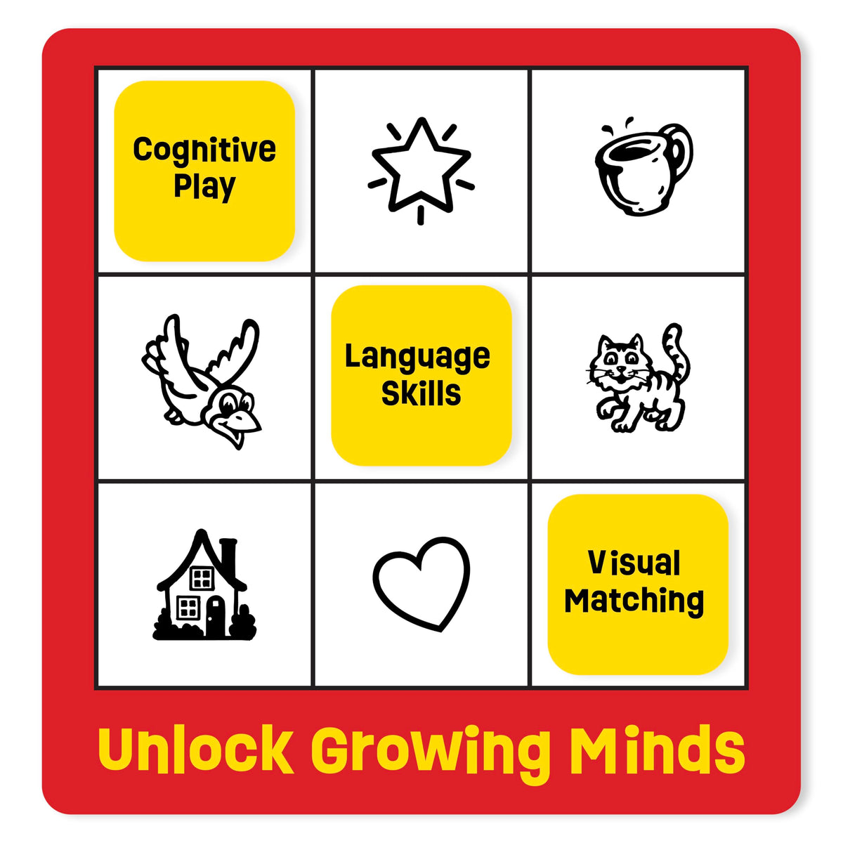 ThinkFun Zingo - Bingo with a Zing - Award-Winning Preschool Game - Encourages Language & Matching Skills Development - Fun Family Board Game for Boys and Girls Ages - 4 & Older 🍁 All In One Marketplace Canada