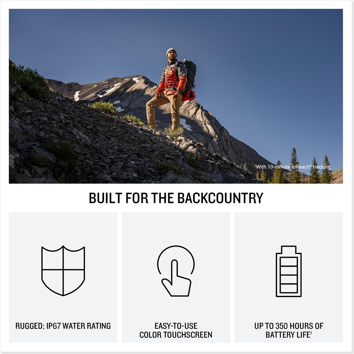 Garmin inReach® Mini 3 Plus, Rugged Global Satellite Communicator with Touchscreen Texting, Photo & Voice Messaging, Emergency SOS Messages & Battery Up to 350 Hours with 10-min inReach® Tracking 🍁 All In One Marketplace Canada