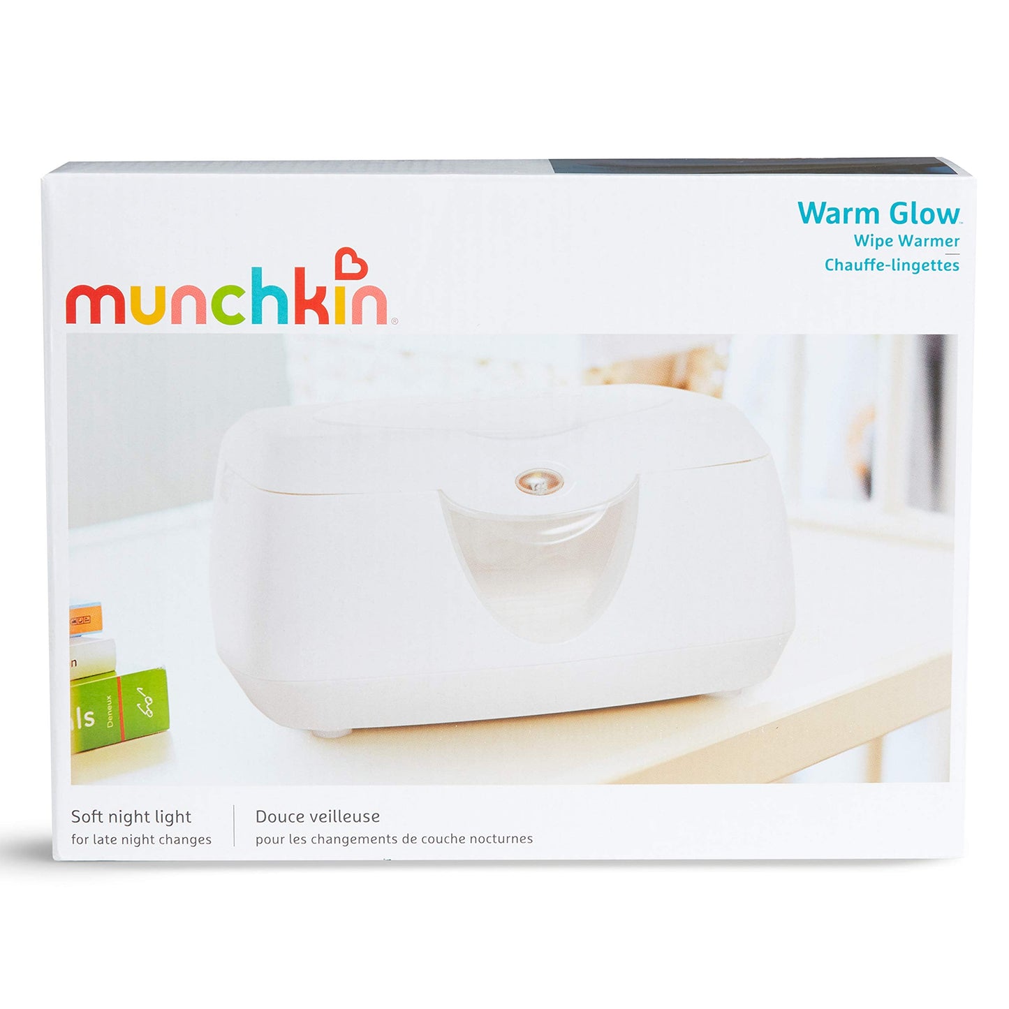 Munchkin Warm Glow Baby Wipe Warmer, White 🍁 All In One Marketplace Canada