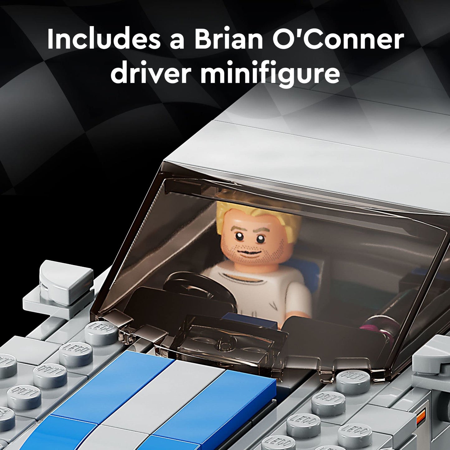 LEGO Speed Champions 2 Fast 2 Furious Nissan Skyline GT-R (R34) 76917 Race Car Toy Model Building Kit, Collectible with Racer Minifigure, 2023 Set for Kids 🍁 All In One Marketplace Canada