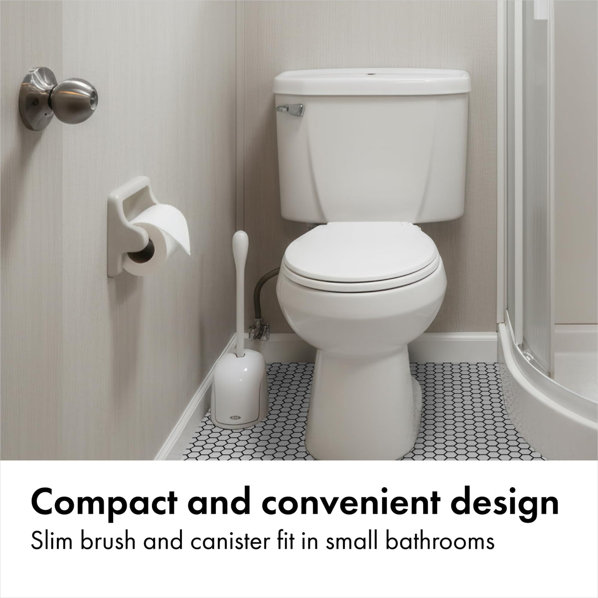 OXO Good Grips Hideaway Compact Toilet Brush 🍁 All In One Marketplace Canada