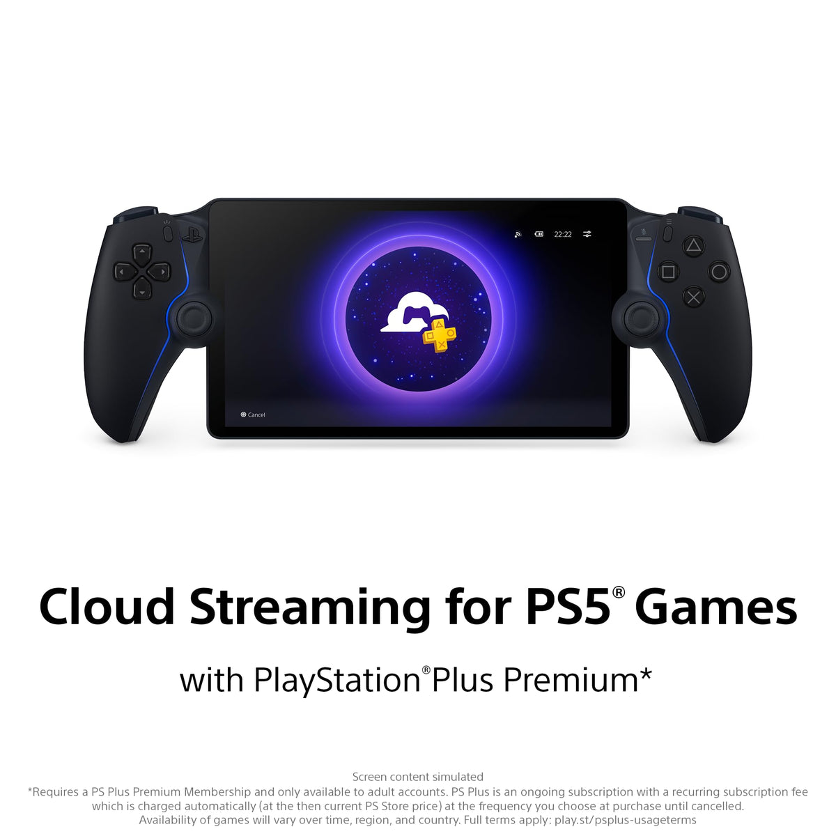 PlayStation Portal Remote Player - Midnight Black - For PlayStation 5 🍁 All In One Marketplace Canada