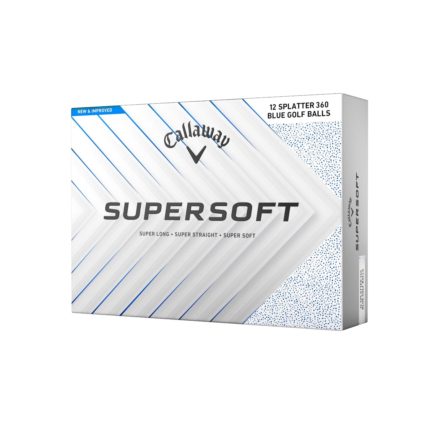 Callaway Golf Supersoft Golf Balls (2025, Blue Splatter) 🍁 All In One Marketplace Canada