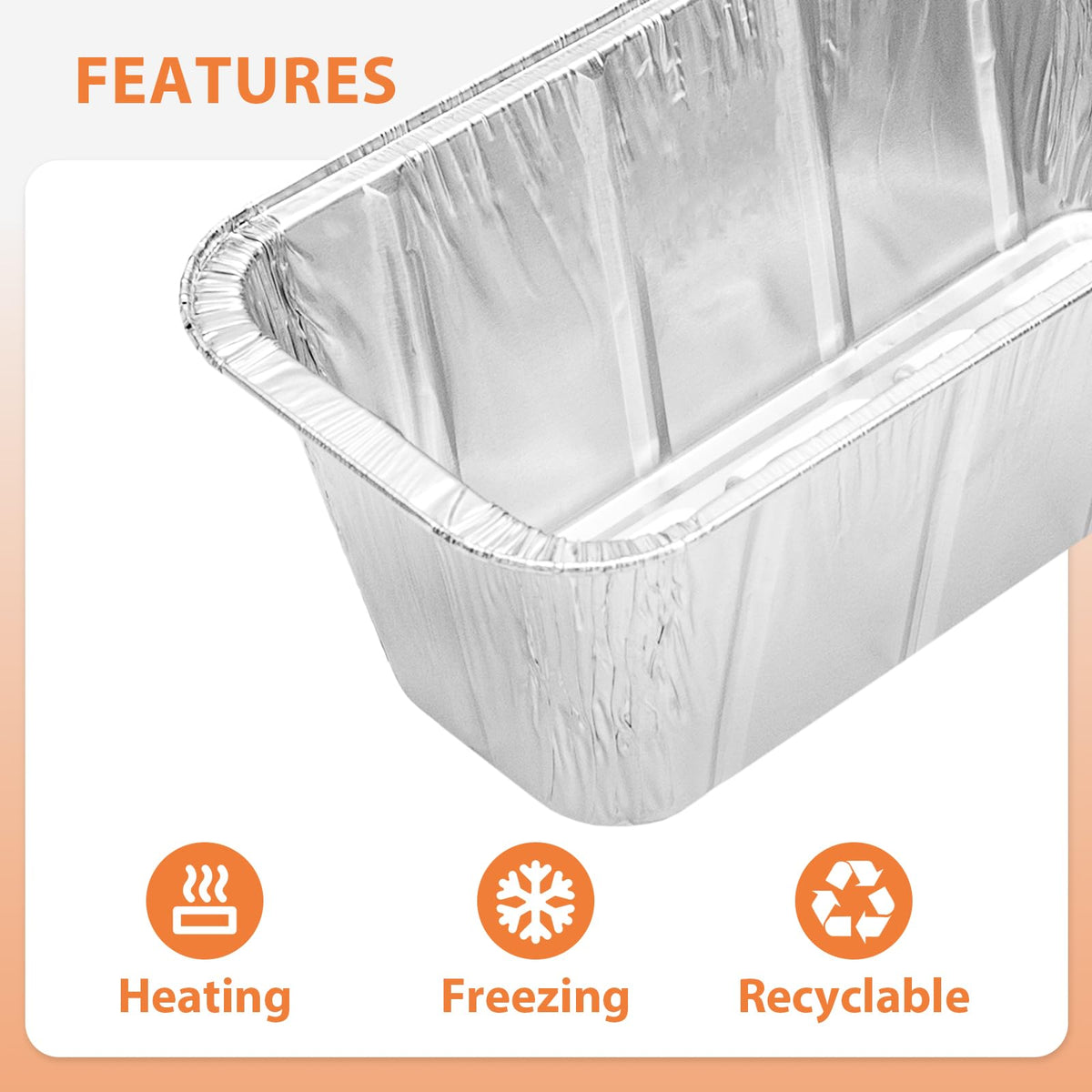 Rushare 40 Pack Drip Pan Liners for Blackstone 17"/22"/30"/28"/36" Griddle, Grease Cup Liners for Blackstone 5017, Disposable Aluminum Foil Drip Pan Liner, 8 x 3.7 Inch 🍁 All In One Marketplace Canada