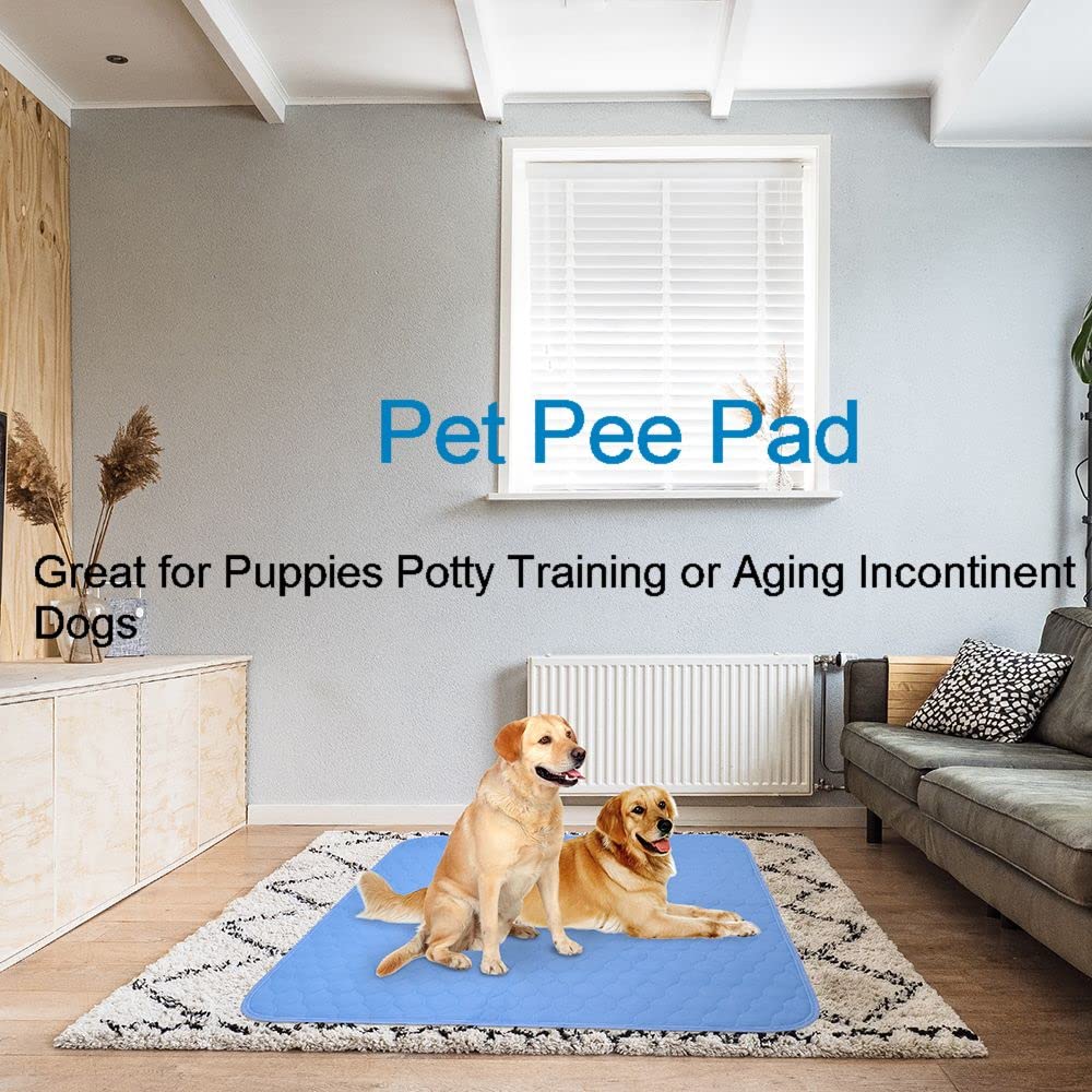 2PCS Reusable Underpads 34" x 36", Cooling Waterproof Bed Pads Washable for Incontinence Adults 🍁 All In One Marketplace Canada