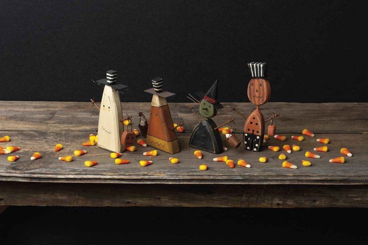 Primitives by Kathy Halloween Ghost Chunky Sitter