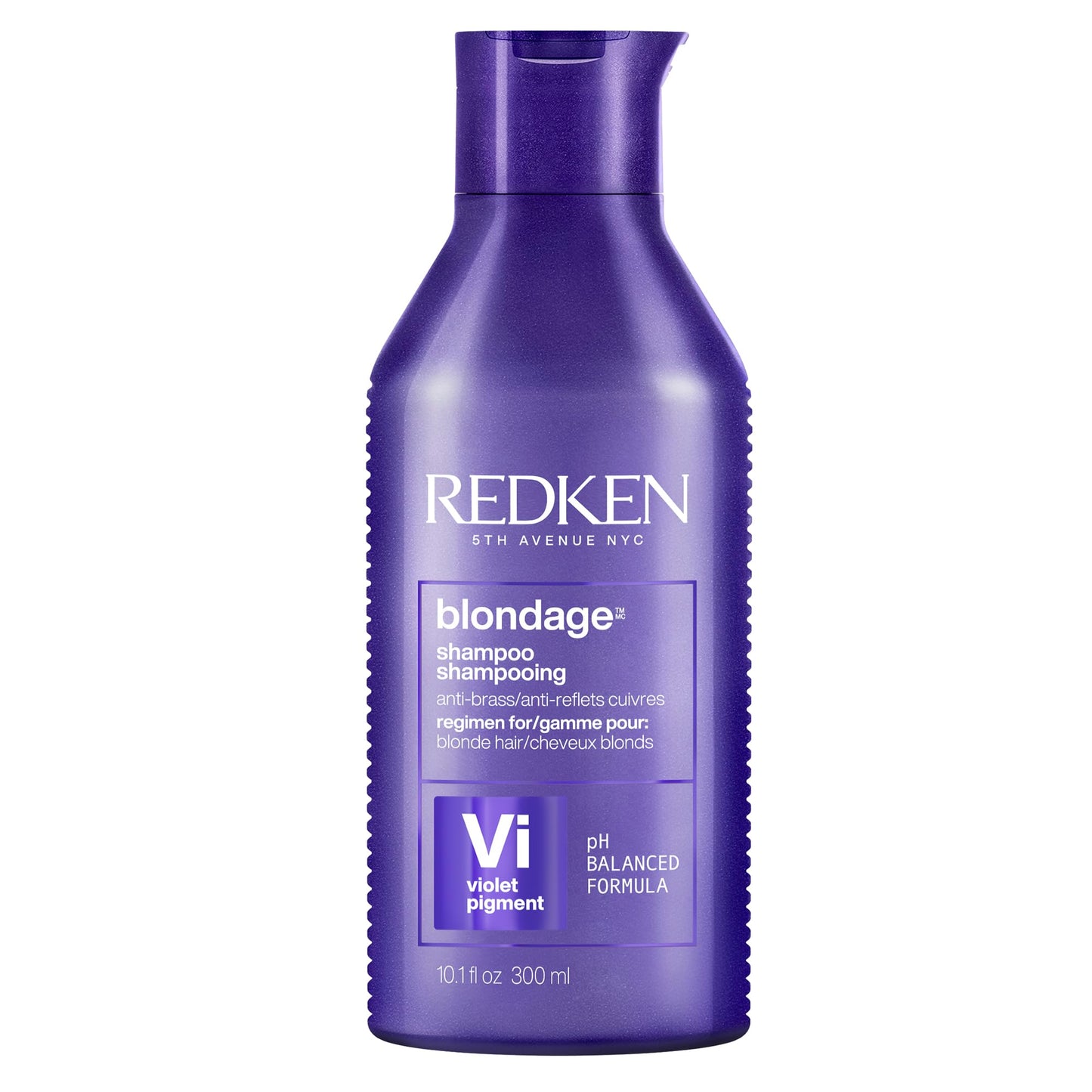 Redken Blondage Purple Toning Shampoo, Neutralizes Brassy Tones In Bleached Or Highlighted Hair, Anti-Brass Shampoo For Blonde Hair, 300ml 🍁 All In One Marketplace Canada