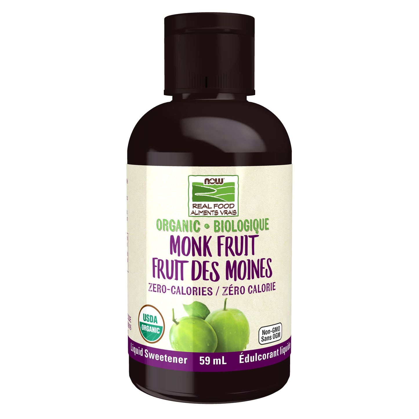 Now Foods Organic Monk Fruit Liquid Sweetener 59mL 🍁 All In One Marketplace Canada