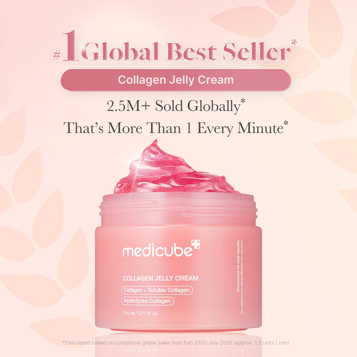 medicube Collagen Jelly Cream- Niacinamide & Freeze-Dried Hydrolyzed Collagen-Boosts skin barrier hydration & gives 24h Glow & Firmer looking skin | No artificial color, Korean skincare (3.71 fl.oz. 110ml) 🍁 All In One Marketplace Canada