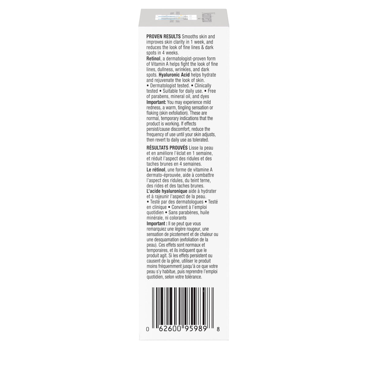 Neutrogena Rapid Wrinkle Repair Moisturizer - Retinol, SPF 30, Glucose, Fine Line Facial Care, Skin Tone, Skin Texture - 29mL 🍁 All In One Marketplace Canada