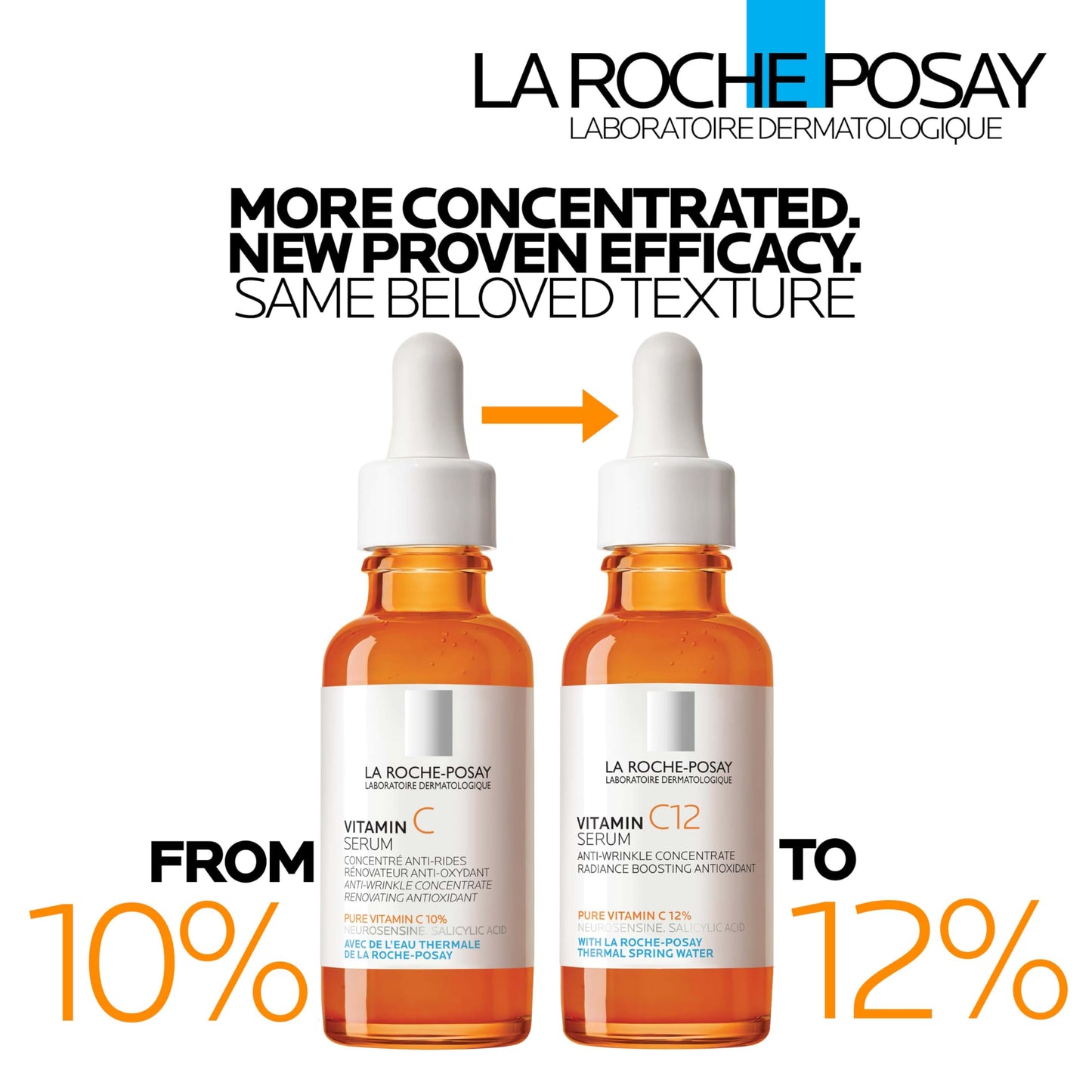 La Roche-Posay Vitamin C Serum, 12% Pure Vitamin C Anti-Aging and Illuminating Facial Serum to Help Reduce the Look of Fine Lines, Improve Skin Radiance & Texture, Suitable for Sensitive Skin 30mL 🍁 All In One Marketplace Canada