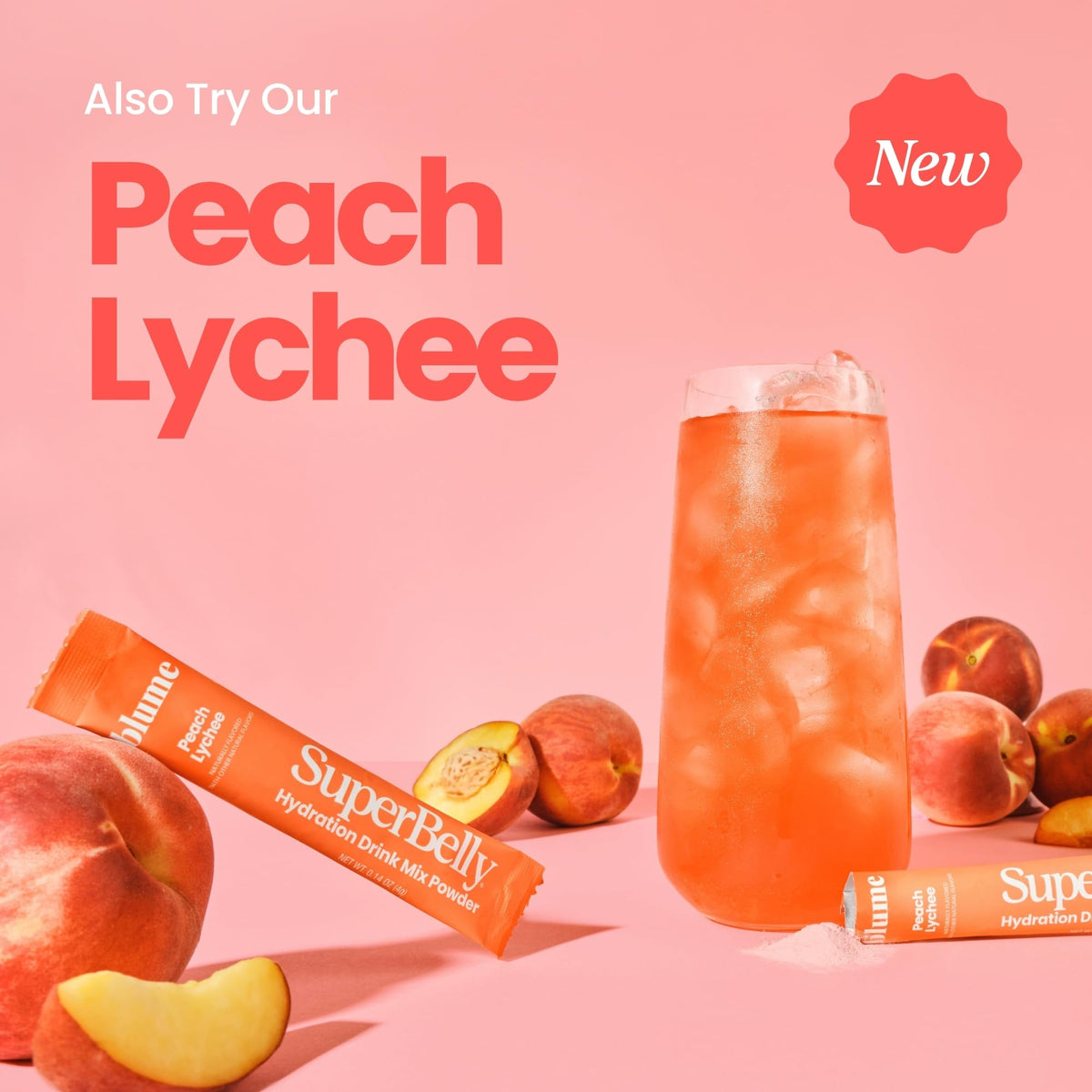 Blume SuperBelly Packets, Sugar-Free, Apple Cider Vinegar - Lemon Ginger, 15 Sticks - Canadian Brand 🍁 All In One Marketplace Canada