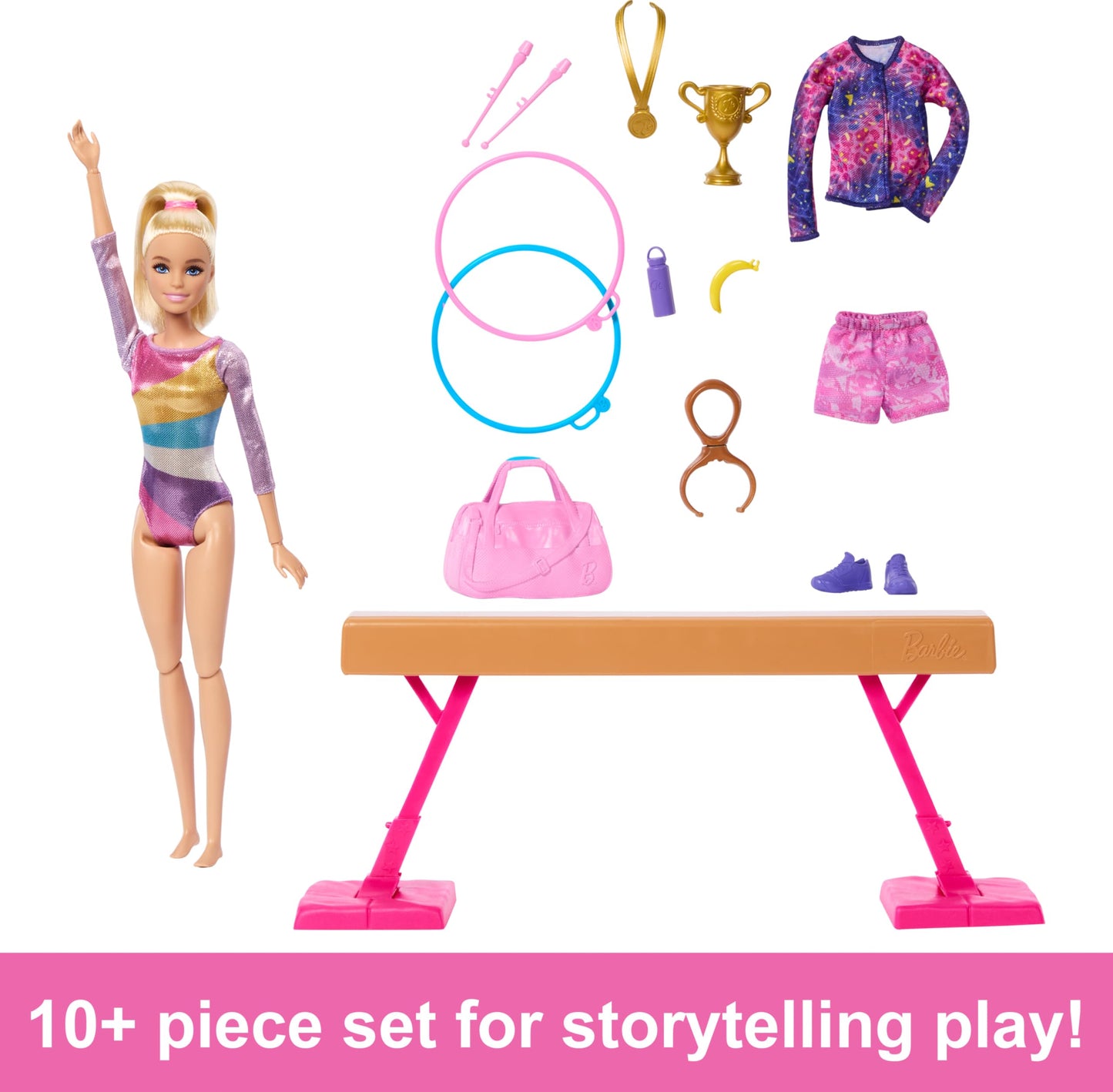 Barbie Gymnastics Doll & Accessories Playset 🍁 All In One Marketplace Canada