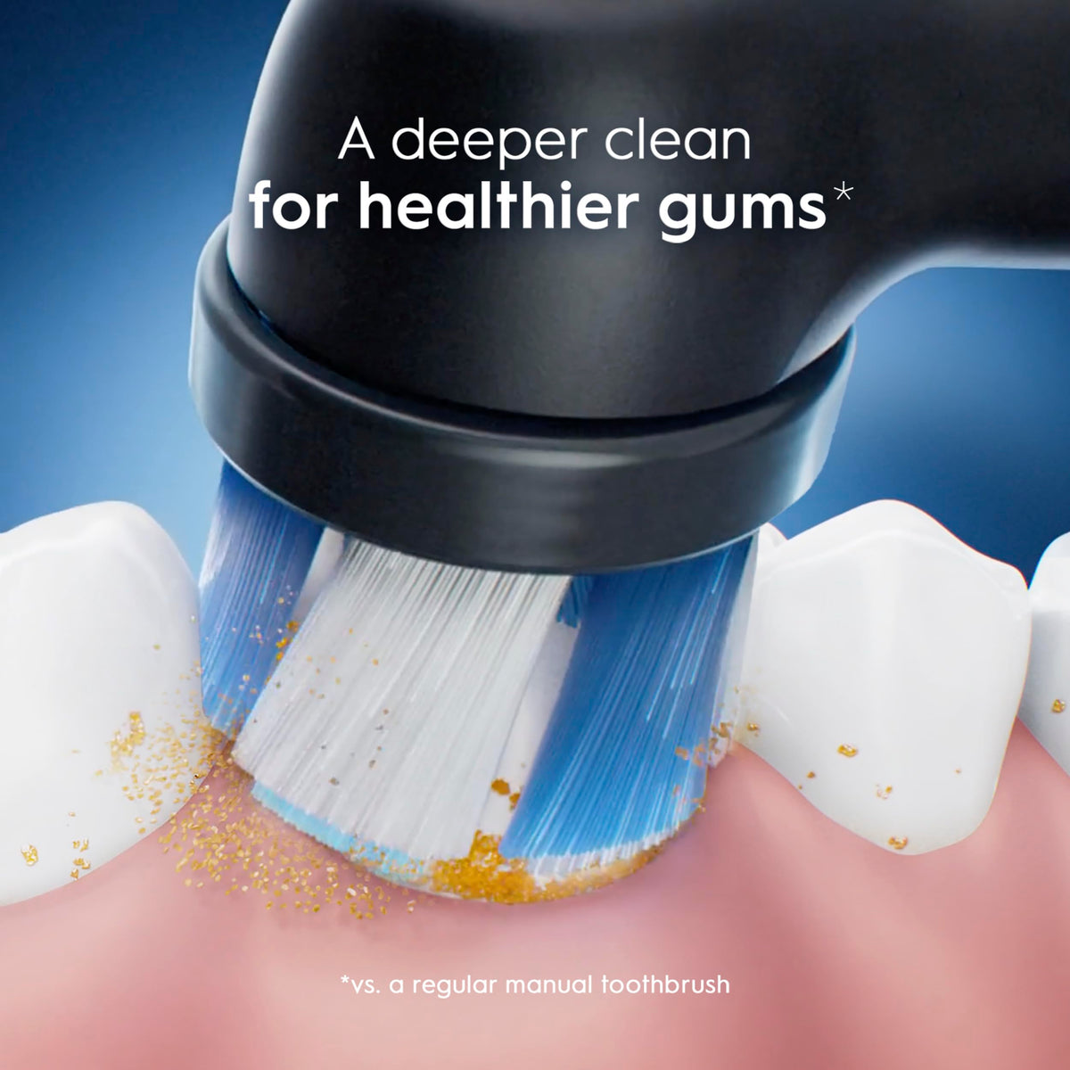 Oral-B iO Genuine Ultimate Clean Replacement Brush Heads, Black, 2ct Refills, 6 Month Supply, Compatible Exclusively with Oral-B iO Electric Toothbrushes, Not Compatible with any Other Series Including: Pro, Vitality, Smart, or Genius