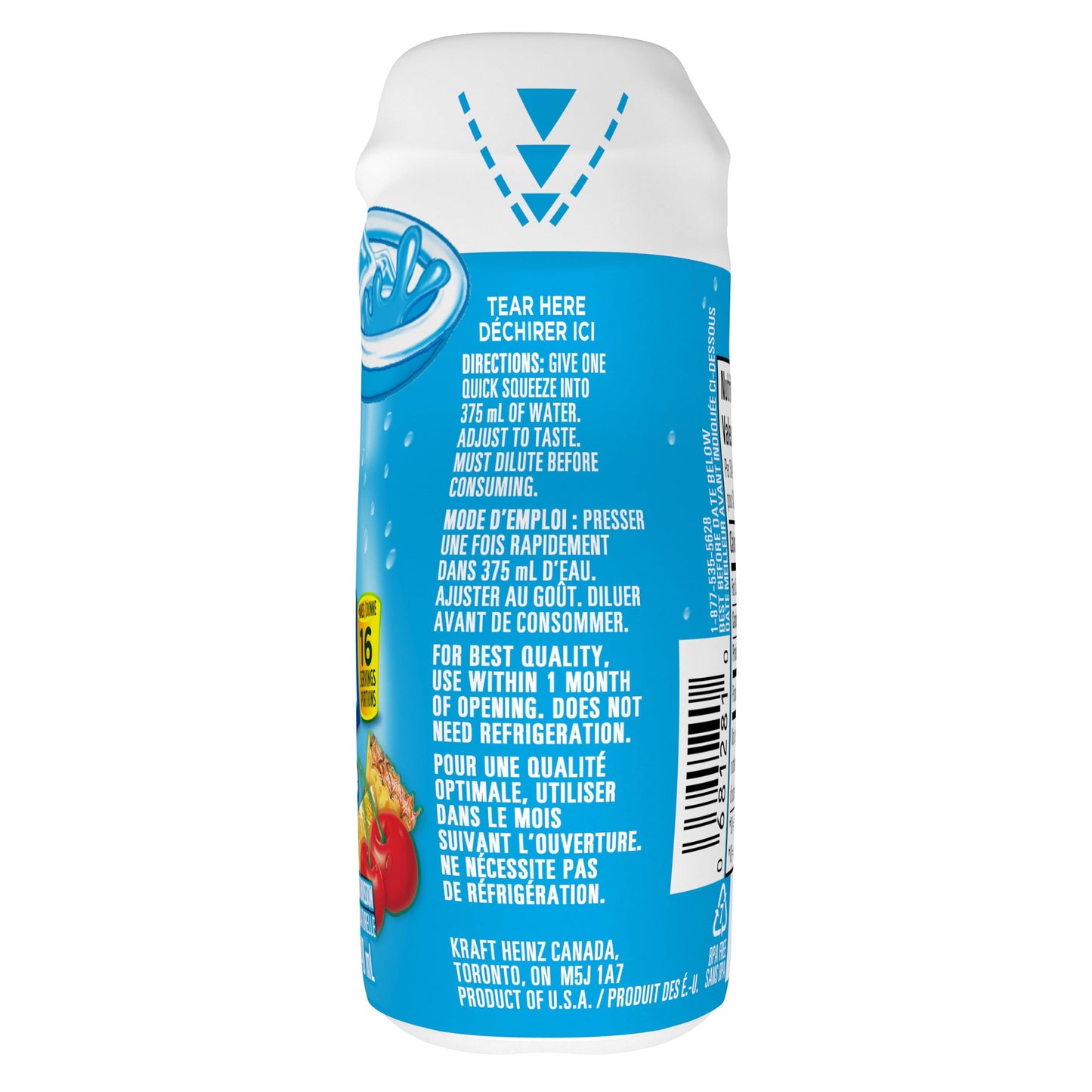 Kool-Aid Tropical Punch Liquid Drink Mix, 48 mL Bottle (Pack of 12) 🍁 All In One Marketplace Canada