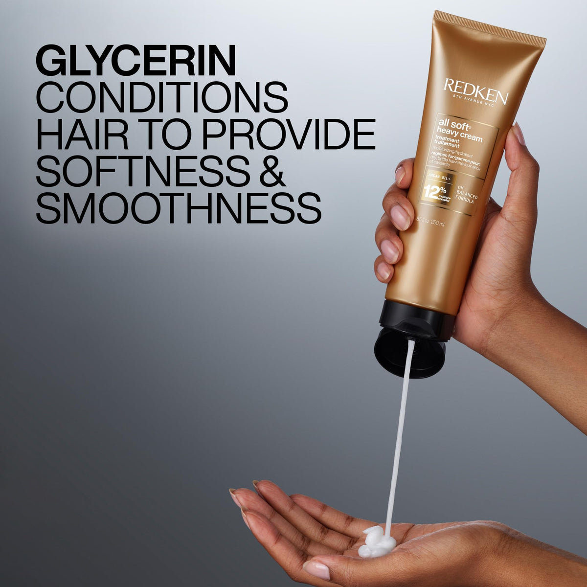 Redken All Soft Heavy Cream Deep Conditioning Hair Mask For Dry, Brittle Hair, Moisturizing Treatment With Argan Oil For Intense Softness, Shine And Smoothness, 250ml 🍁 All In One Marketplace Canada