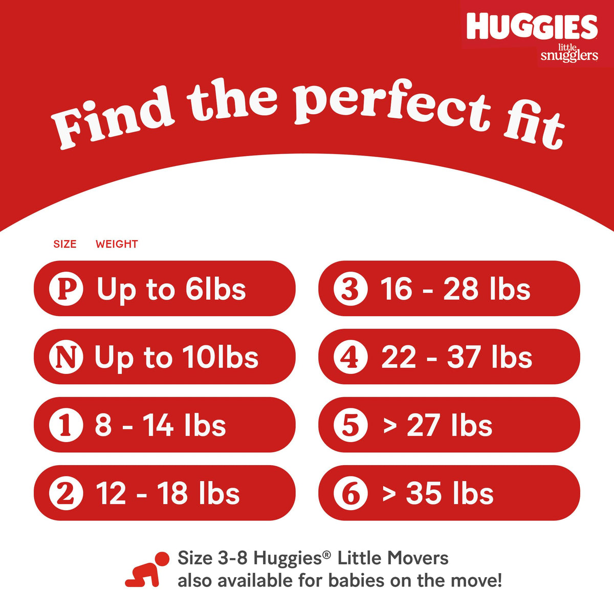 HUGGIES Little Snugglers Baby Diapers, Size 5, 27+ Lb., 104 Count 🍁 All In One Marketplace Canada