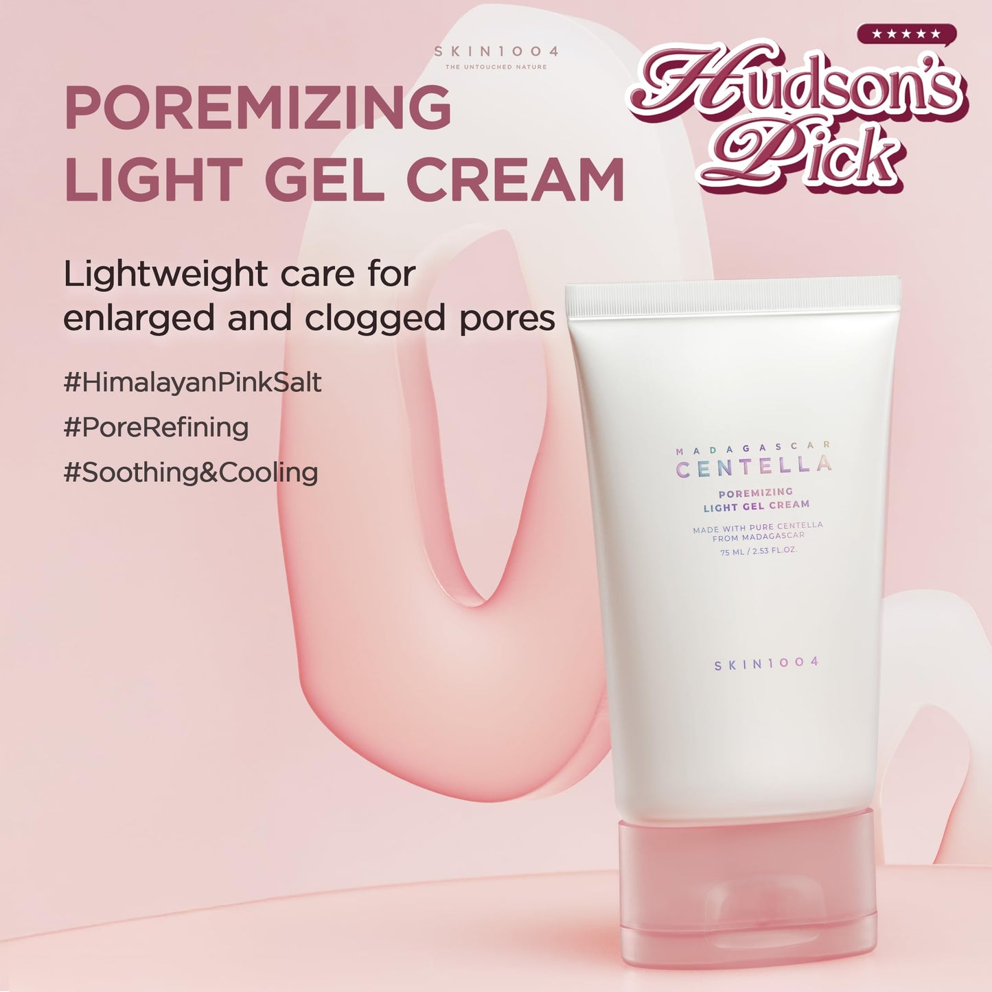 SKIN1004 Madagascar Centella Poremizing Light Gel Cream 2.53 fl.oz (75ml) | Tightens Pores | Soothes Irritated Skin 🍁 All In One Marketplace Canada