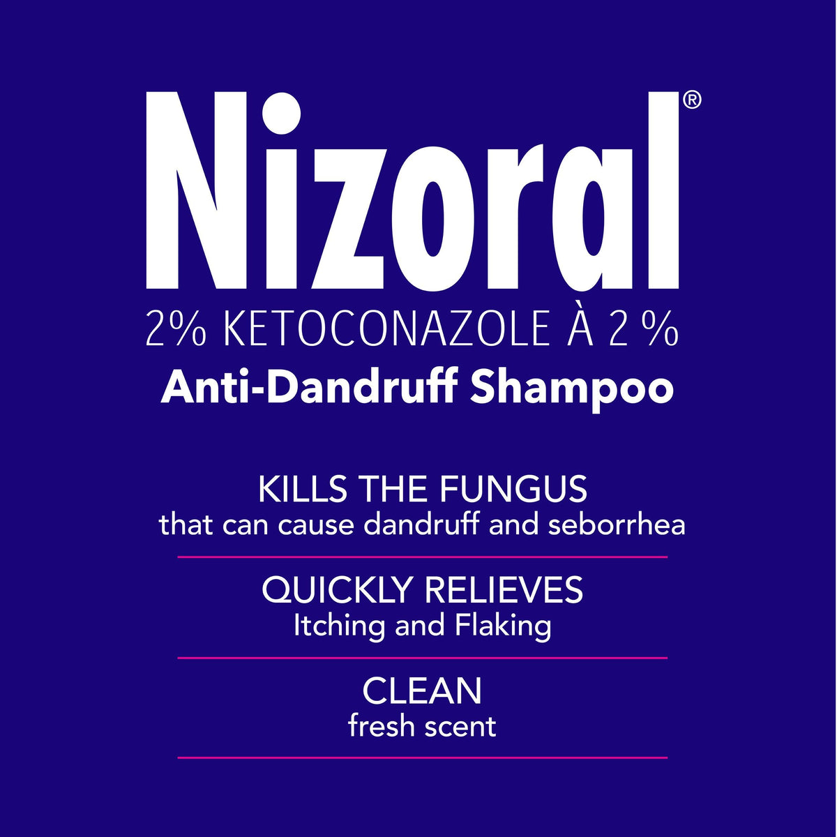 Nizoral Anti-Dandruff Shampoo with 2% Ketoconazole, Fresh Scent, 325 ml 🍁 All In One Marketplace Canada