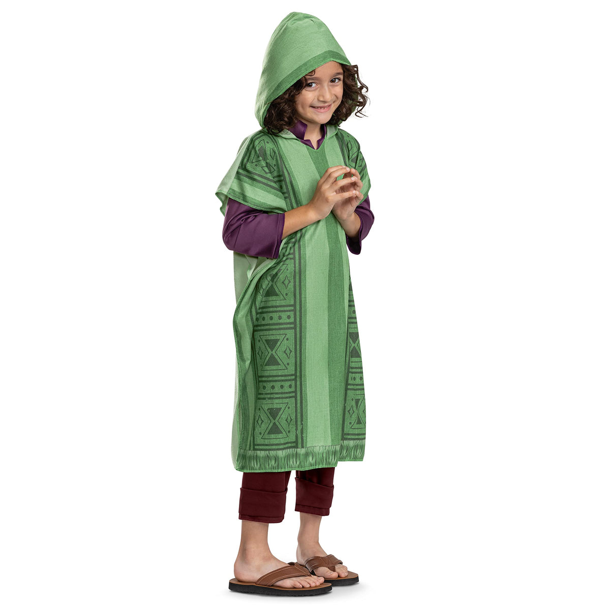 Bruno Madrigal Costume, Official Disney Bruno Encanto Halloween Costume Outfit, Kids Size (4-6)
