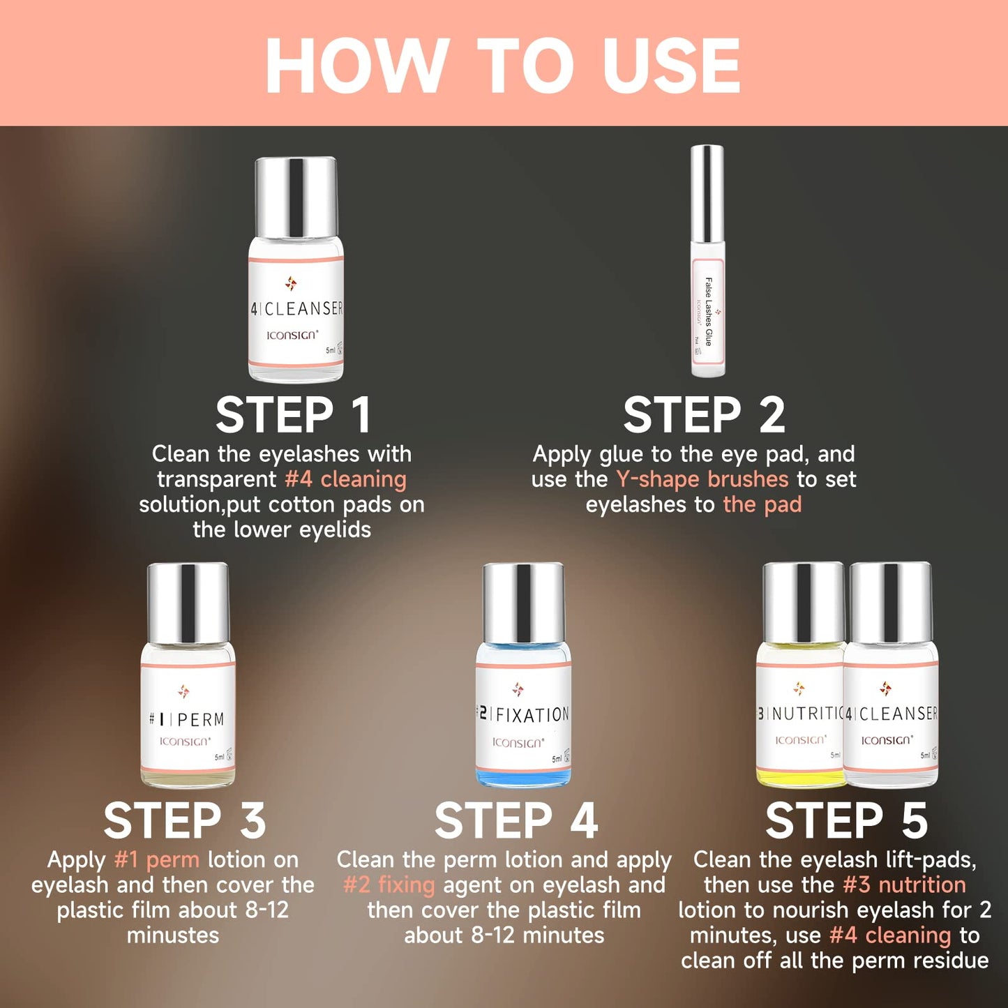 Lash Lift Kit - Eyelash Perm Kit - Professional Eyelash Curling Set - Glue Upgraded Version - Semi-Permanent Curling Perming Wave Suitable For Salon at Home (White) 🍁 All In One Marketplace Canada