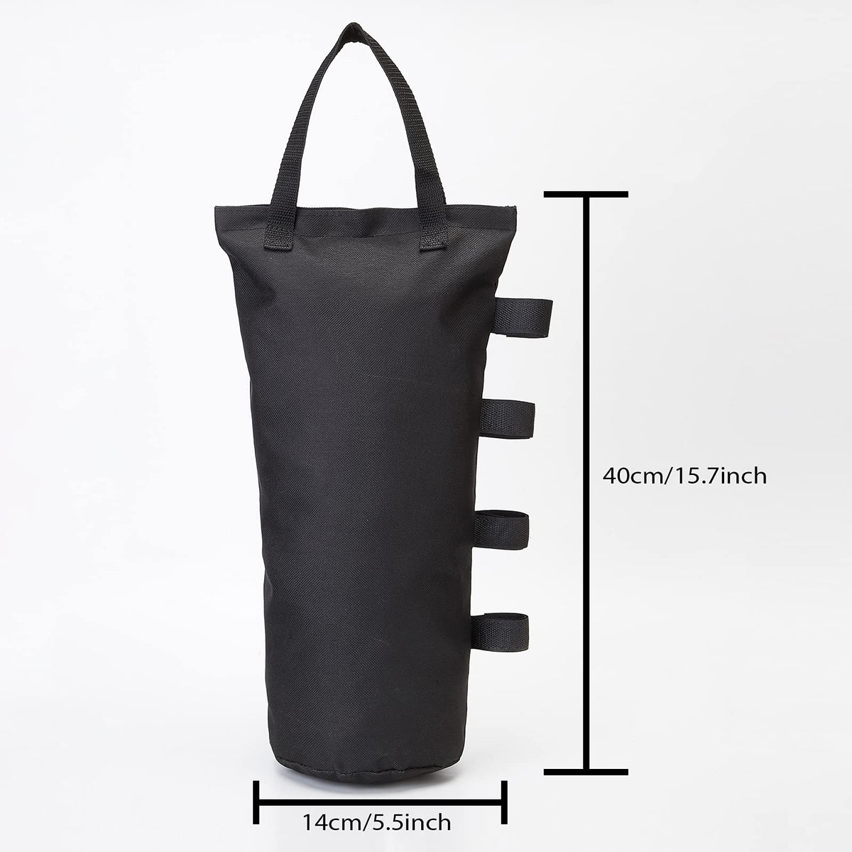 MOPHOEXII 4-Pack 112 LBS Extra Large Pop up Canopy Weights Sand Bags for Outdoor Pop Up Canopy Tent Gazebo Outdoor Instant Canopies Sand Bags without Sand - Black 🍁 All In One Marketplace Canada