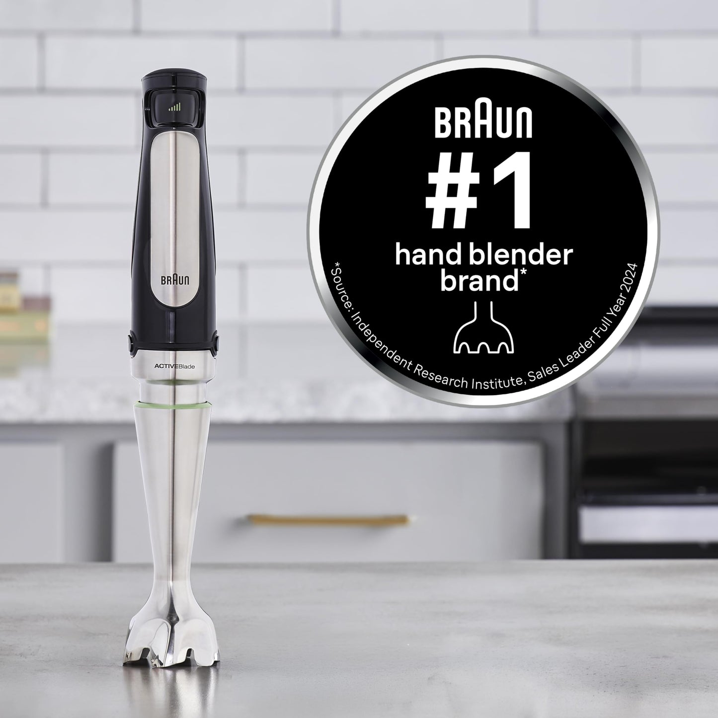 Braun MultiQuick 7 3-in-1 Immersion Blender with Food Processor – Powerful Handheld Electric Stick Blender - Emulsifier for Chopping, Beating & Whisking - Ideal for Soup, Puree, Smoothies & More 🍁 All In One Marketplace Canada
