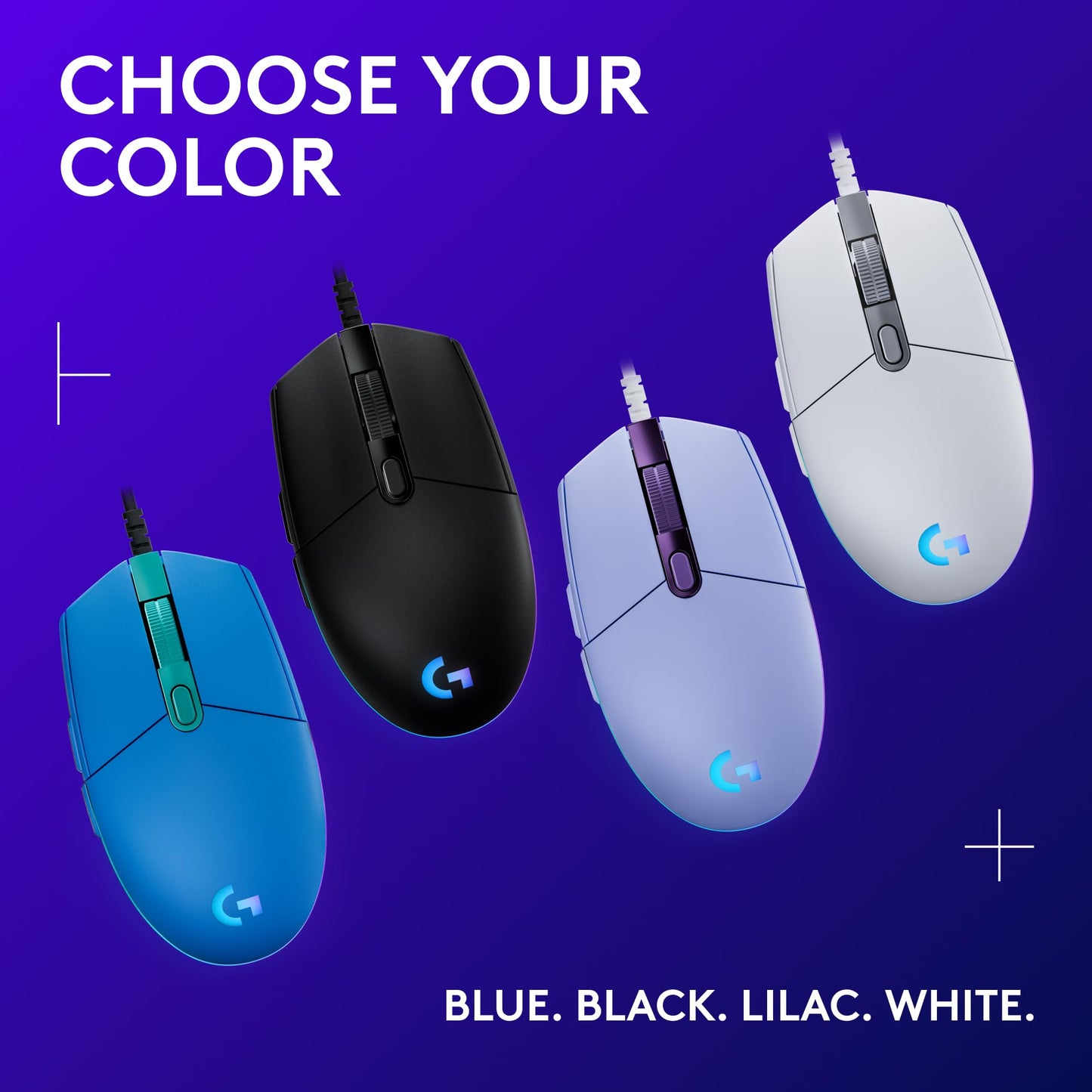 Logitech G203 Wired Gaming Mouse - White 🍁 All In One Marketplace Canada
