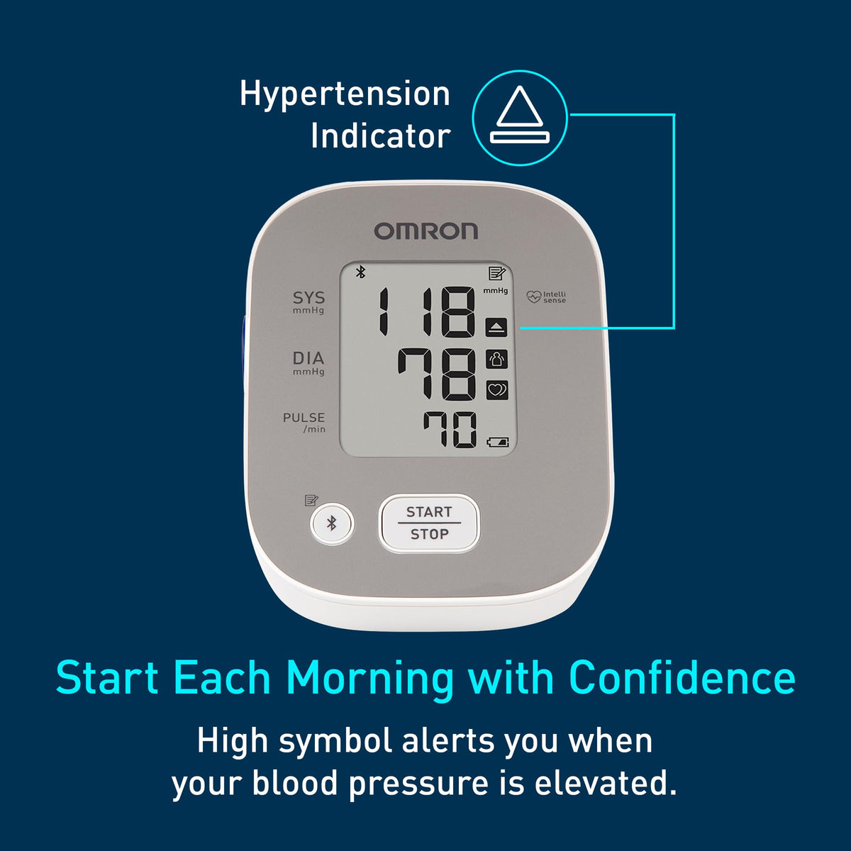 OMRON Bronze Upper Arm Blood Pressure Monitor - Clinically Validated Blood Pressure Arm Cuff - Use OMRON Connect App for Unlimited Measurements 🍁 All In One Marketplace Canada